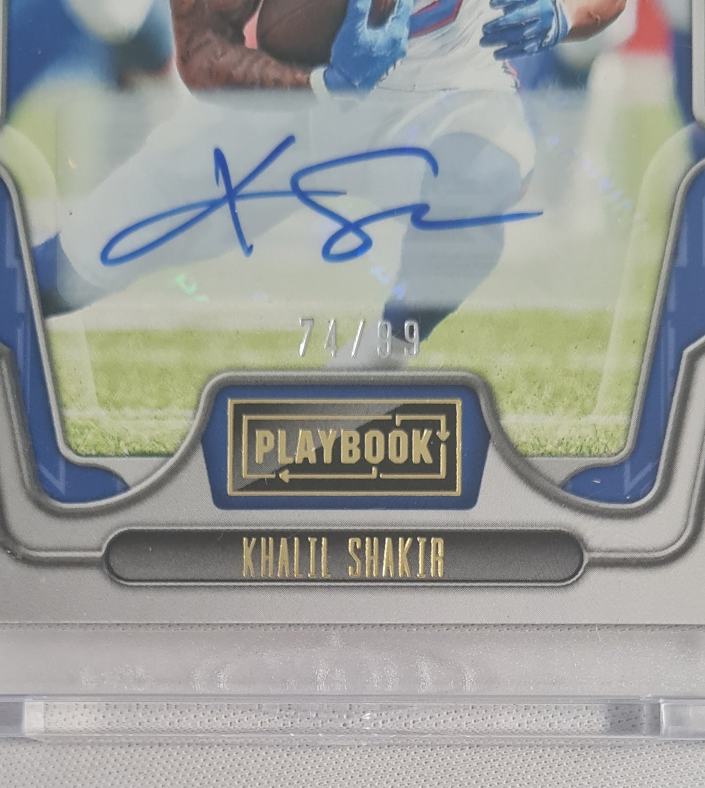 Khalil Shakir - 2022 Panini - Playbook Football NFL Buffalo Bills Auto/99
