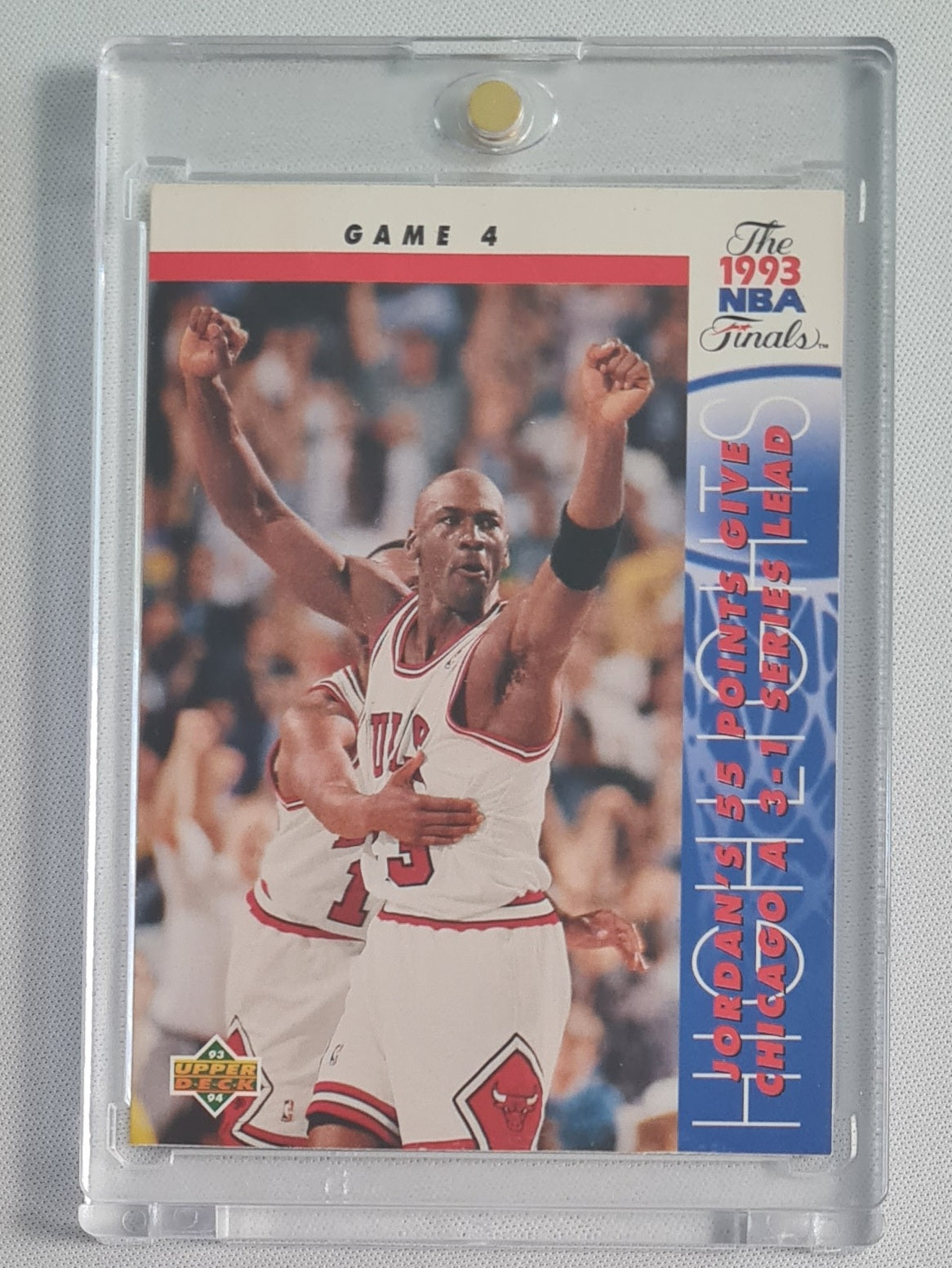 Michael Jordan - 1993 UpperDeck - The NBA Finals - Game 4 Card
