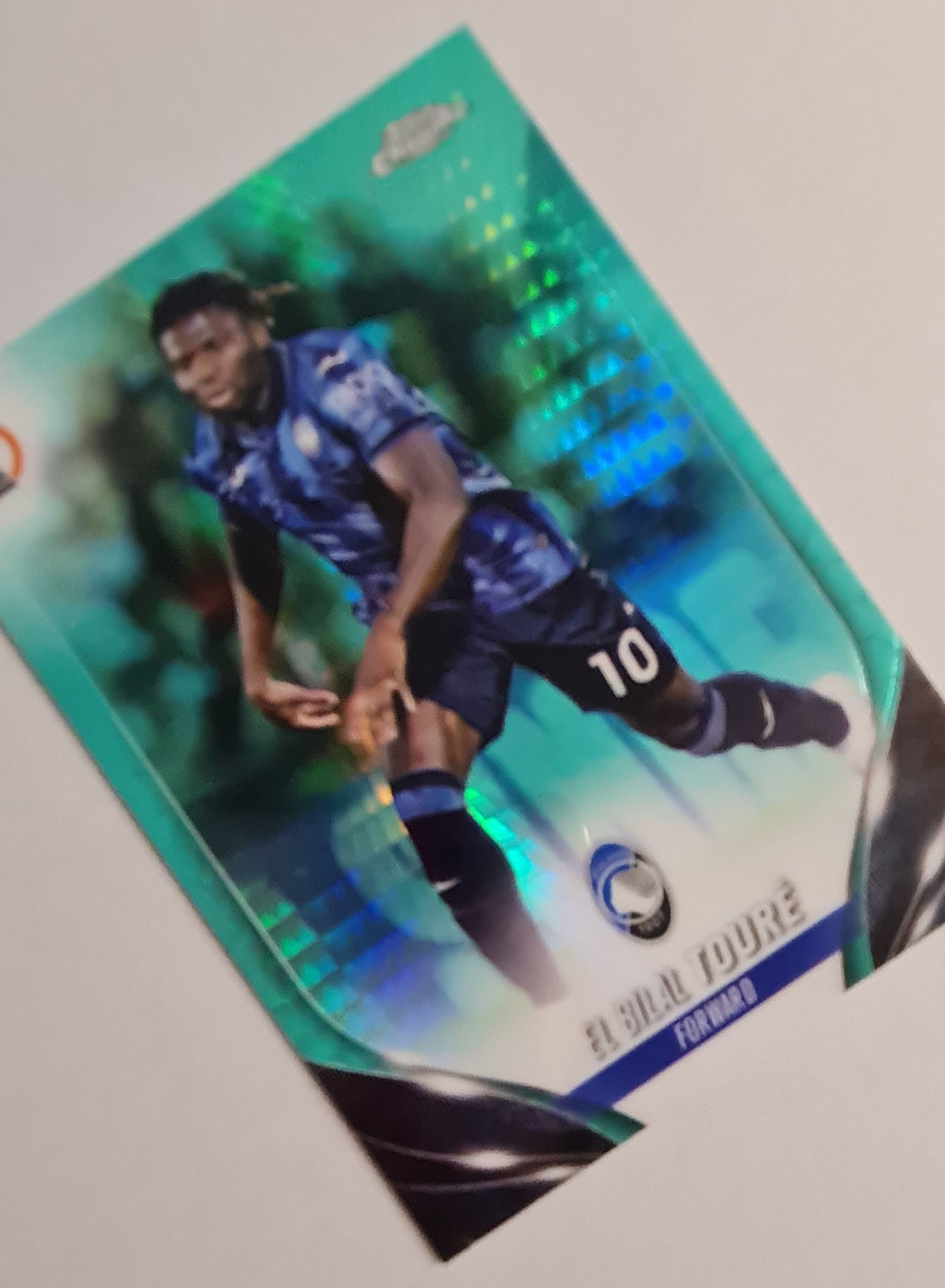 El Bilal Toure - 2024 Topps Chrome #56 Atalanta Bergamo Aqua