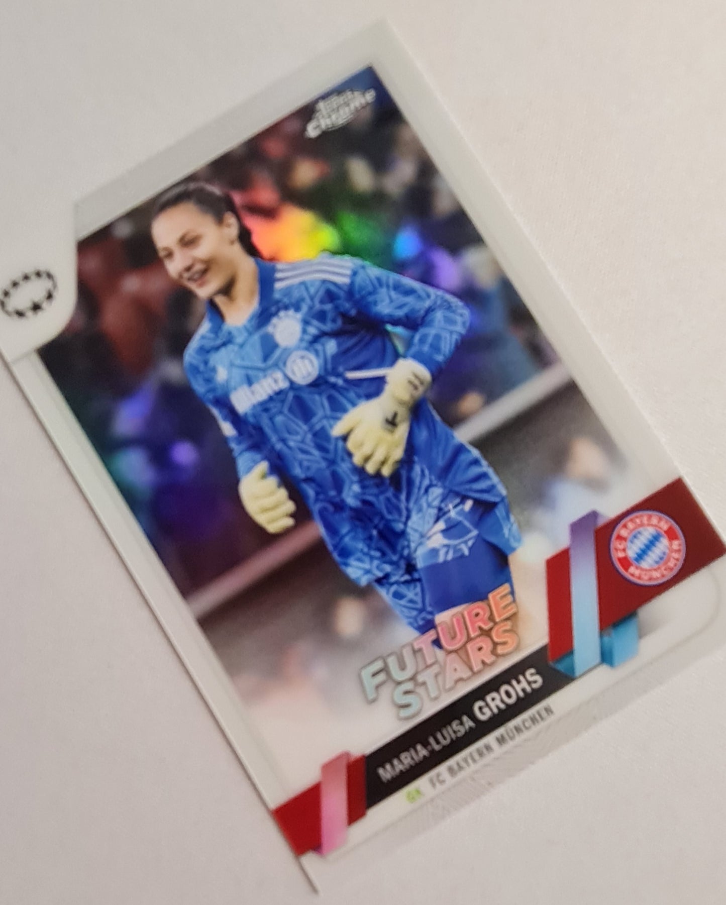 Maria-Luisa Grohs - 2023 Topps Chrome Future Stars #61 Bayern Munchen Women Refractor