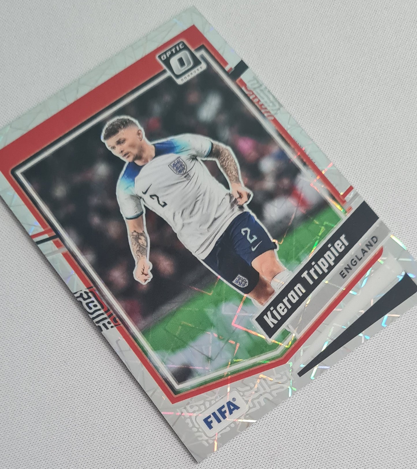 Kieran Trippier - 2023/24 Panini Donruss Soccer #14 England Velocity Prizm