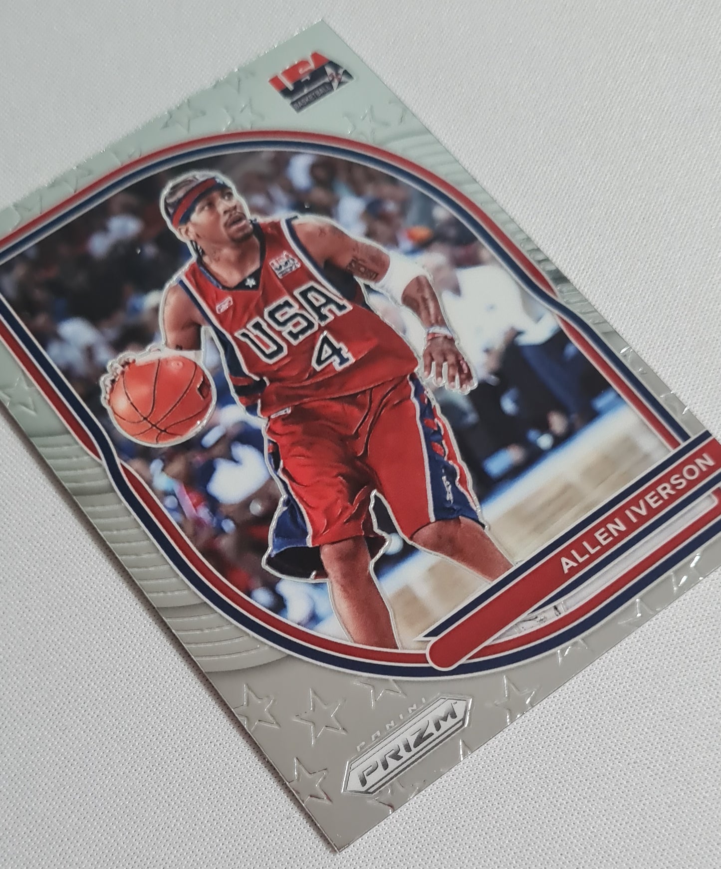 Allen Iverson - 2020 Panini Prizm Basketball #1 Team USA Basketball
