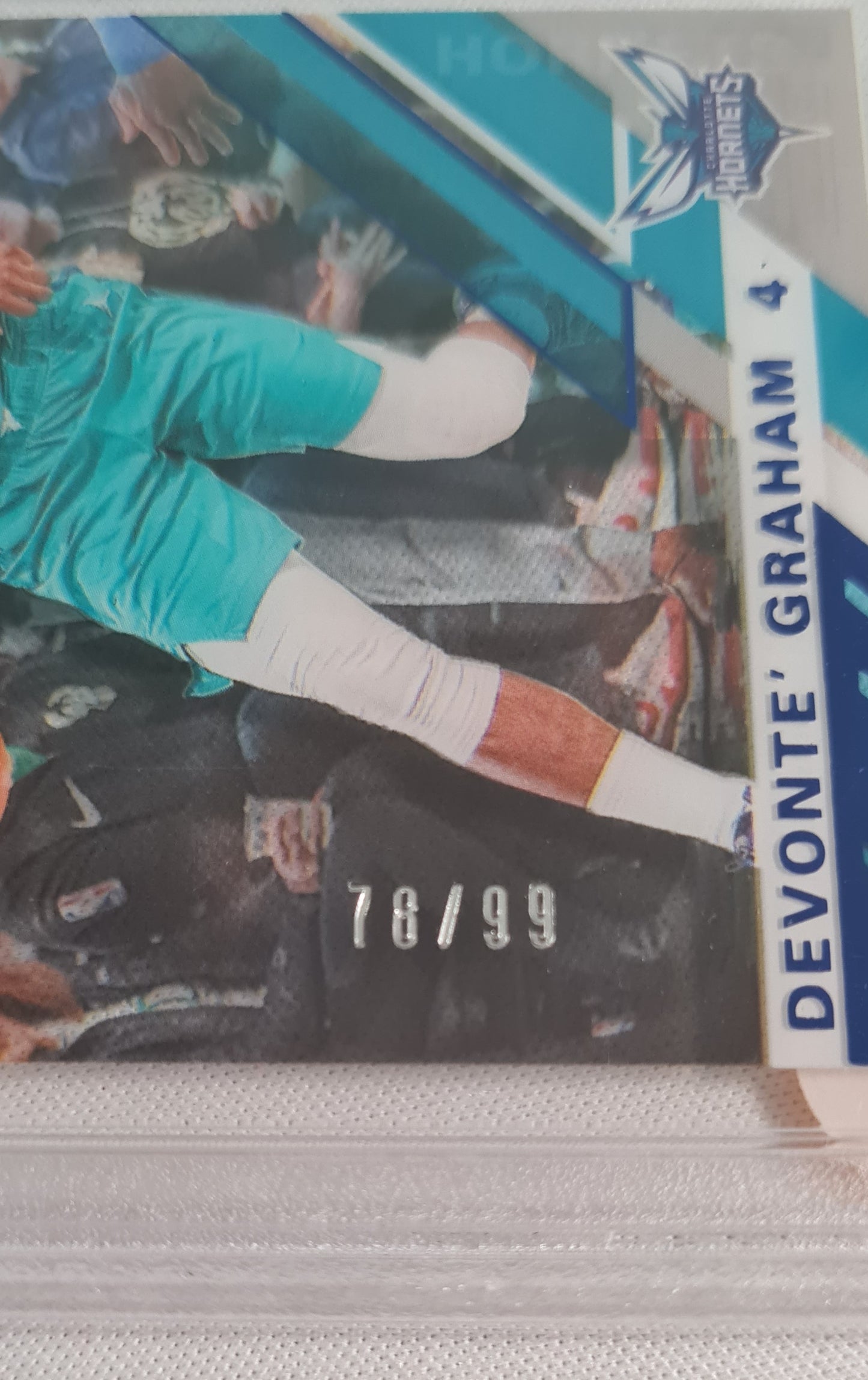 Devonte Graham - 2019 Panini Clearly Donruss #6 PSA 9 Hornets /99