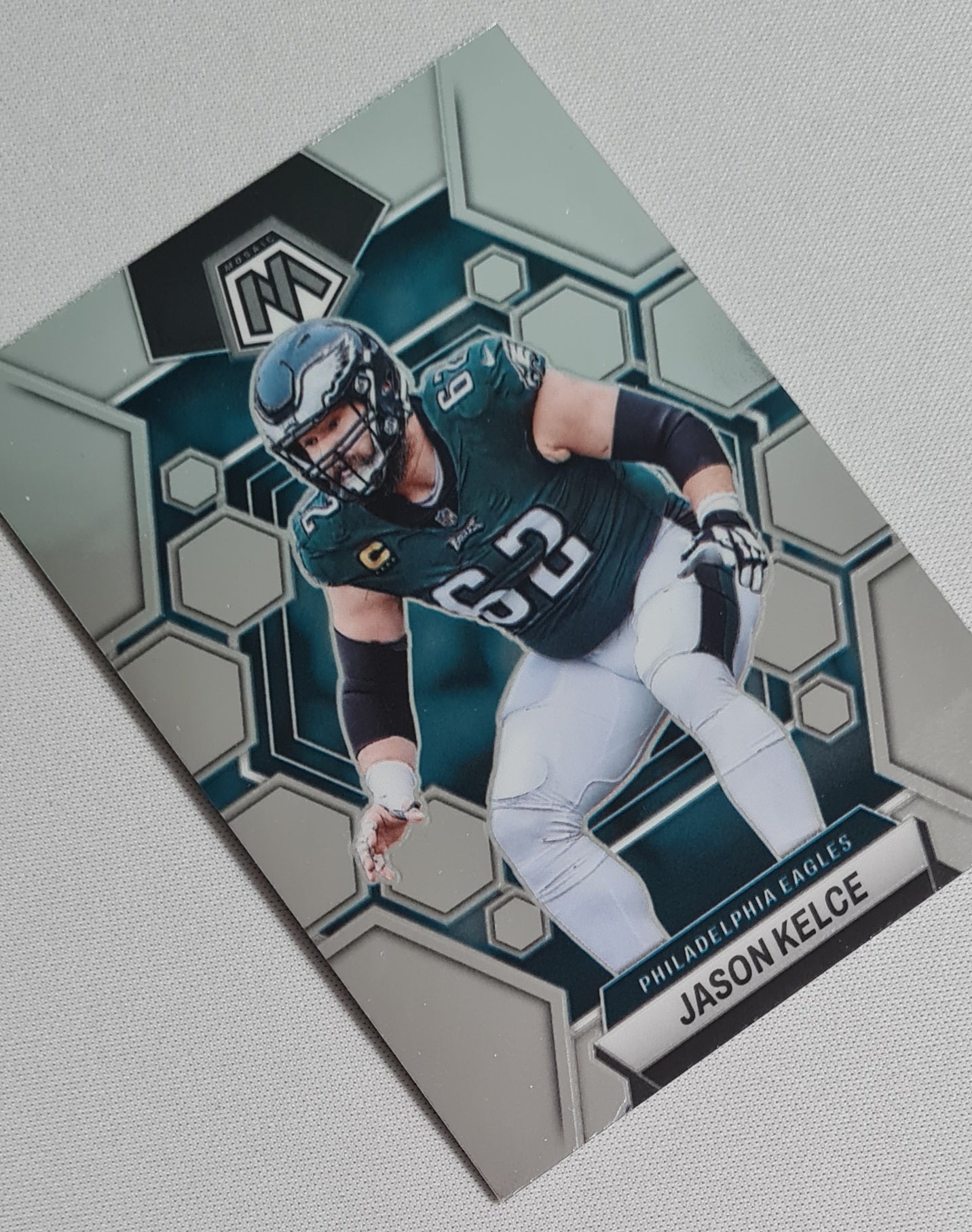 Jason Kelce - 2023 Panini Mosaic Football NFL Eagles #196