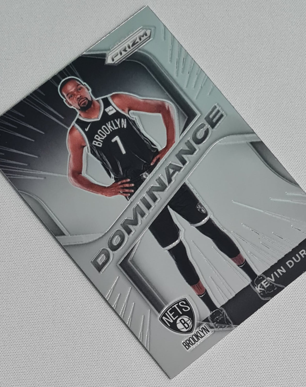 Kevin Durant - 2020/21 Panini Prizm Basketball #14 "Dominance" NBA Brooklyn Nets