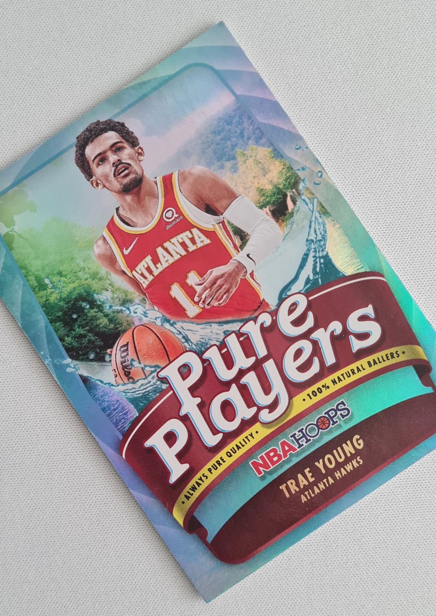 Trae Young - 2022/23 Panini Hoops Basketball #10 "Pure Players" NBA Atlanta Hawks