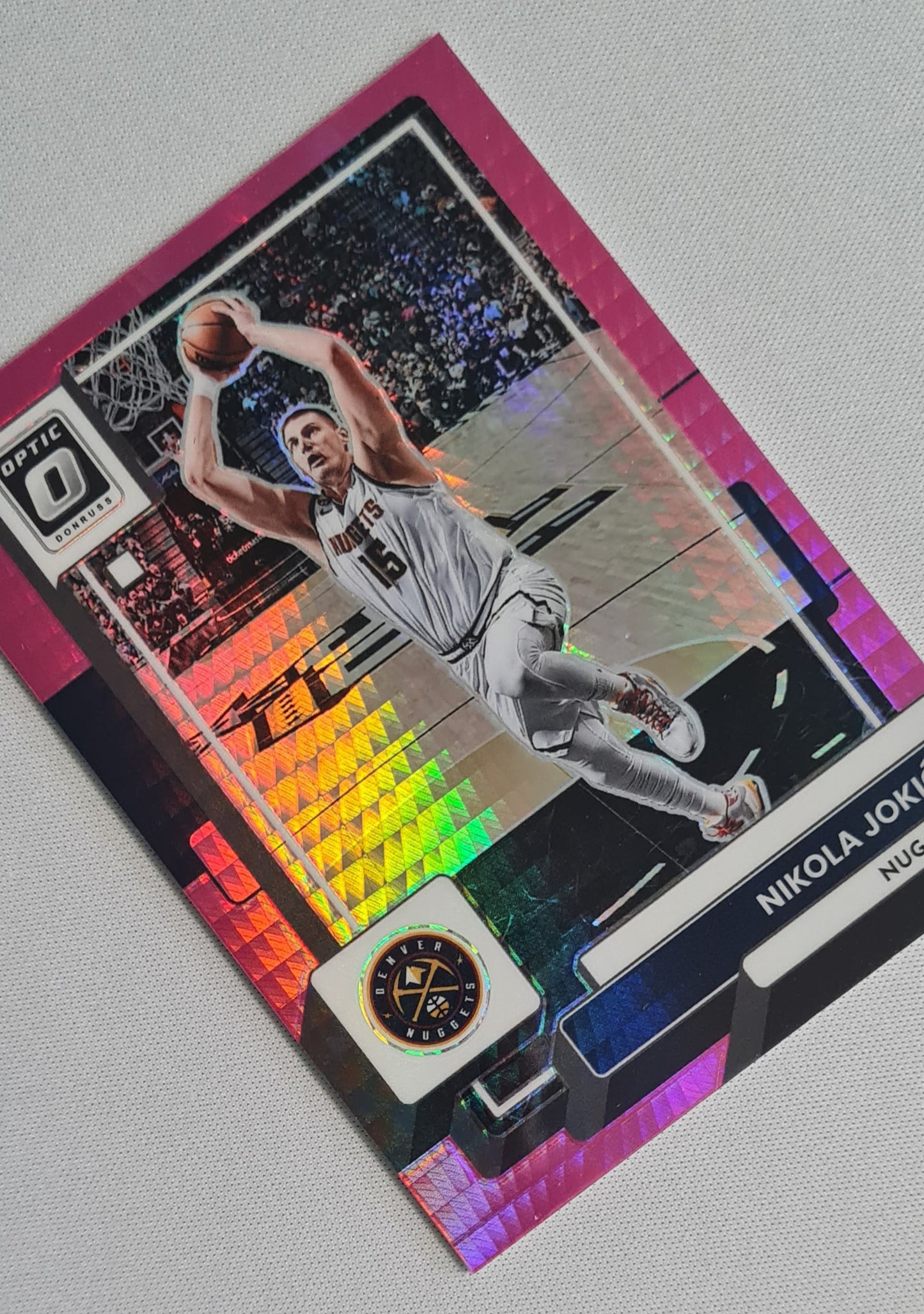 Nikola Jokic - 2022/23 Panini Donruss Optic Basketball #48 NBA Purple Prizm