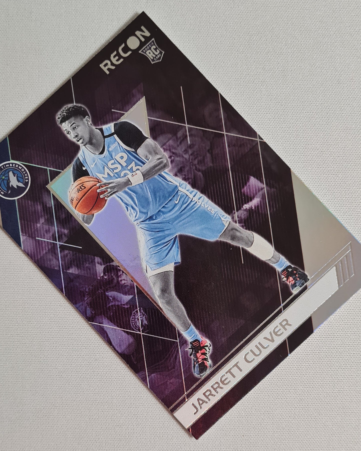 Jarrett Culver - 2019/20 Panini Chronicles Recon Basketball #291 (RC) NBA Minnesota Timberwolves Purple