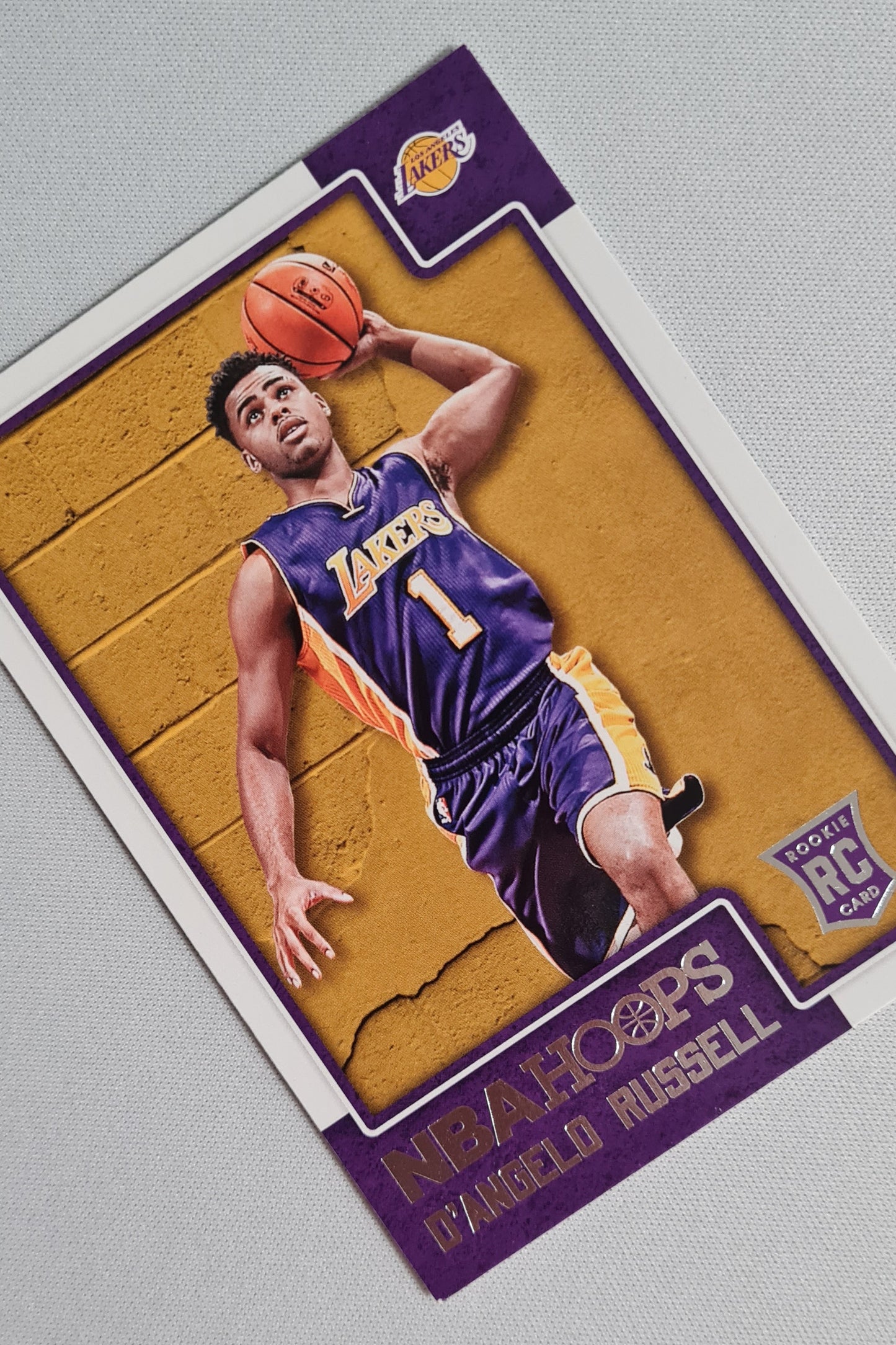 D' Angelo Russell - 2015/16 Panini Hoops Basketball #265 (RC) Rookie Guard L.A. Lakers