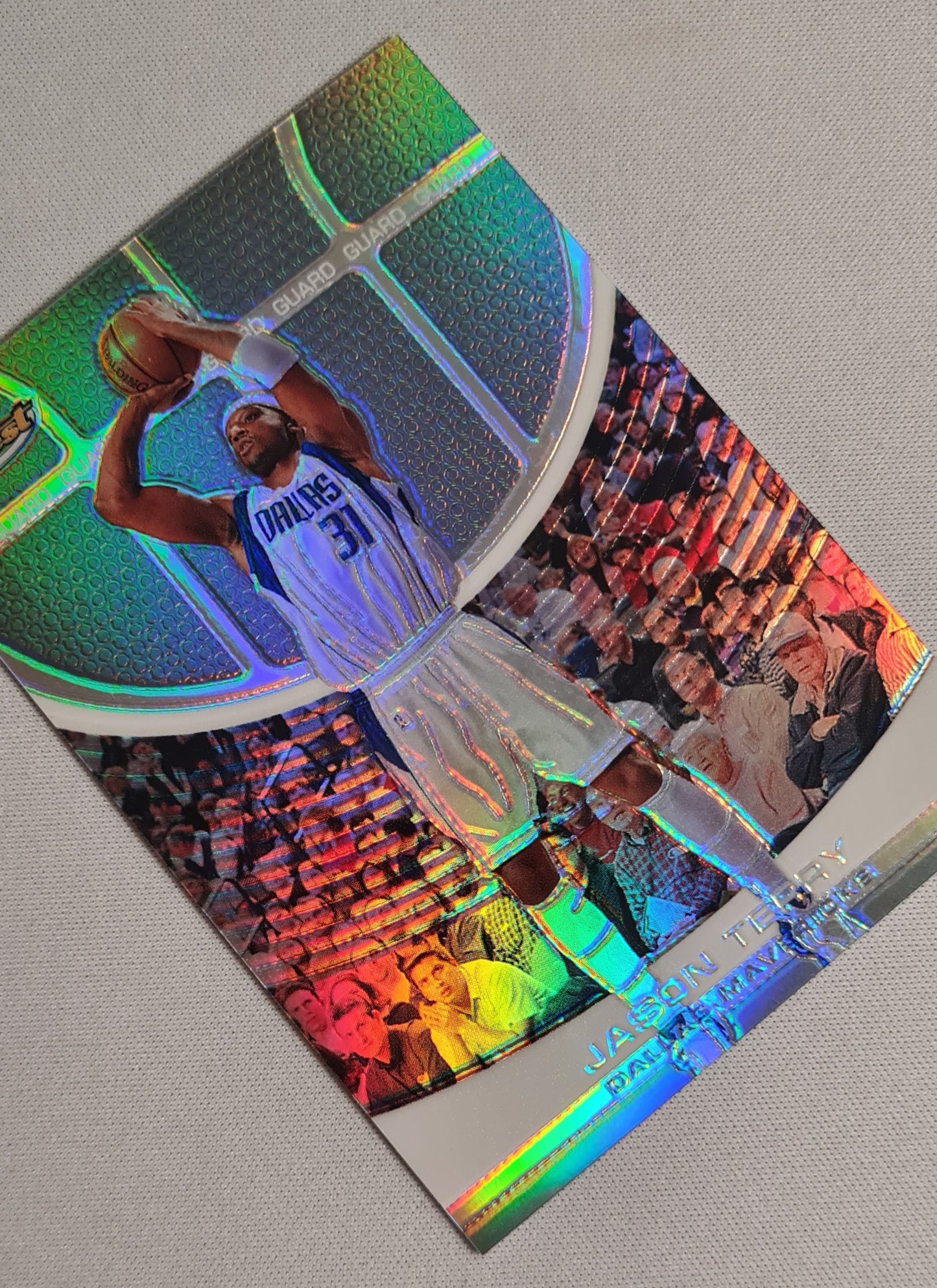 Jason Terry - 2006 Topps Finest #59 NBA Dallas Mavericks X-Fractor