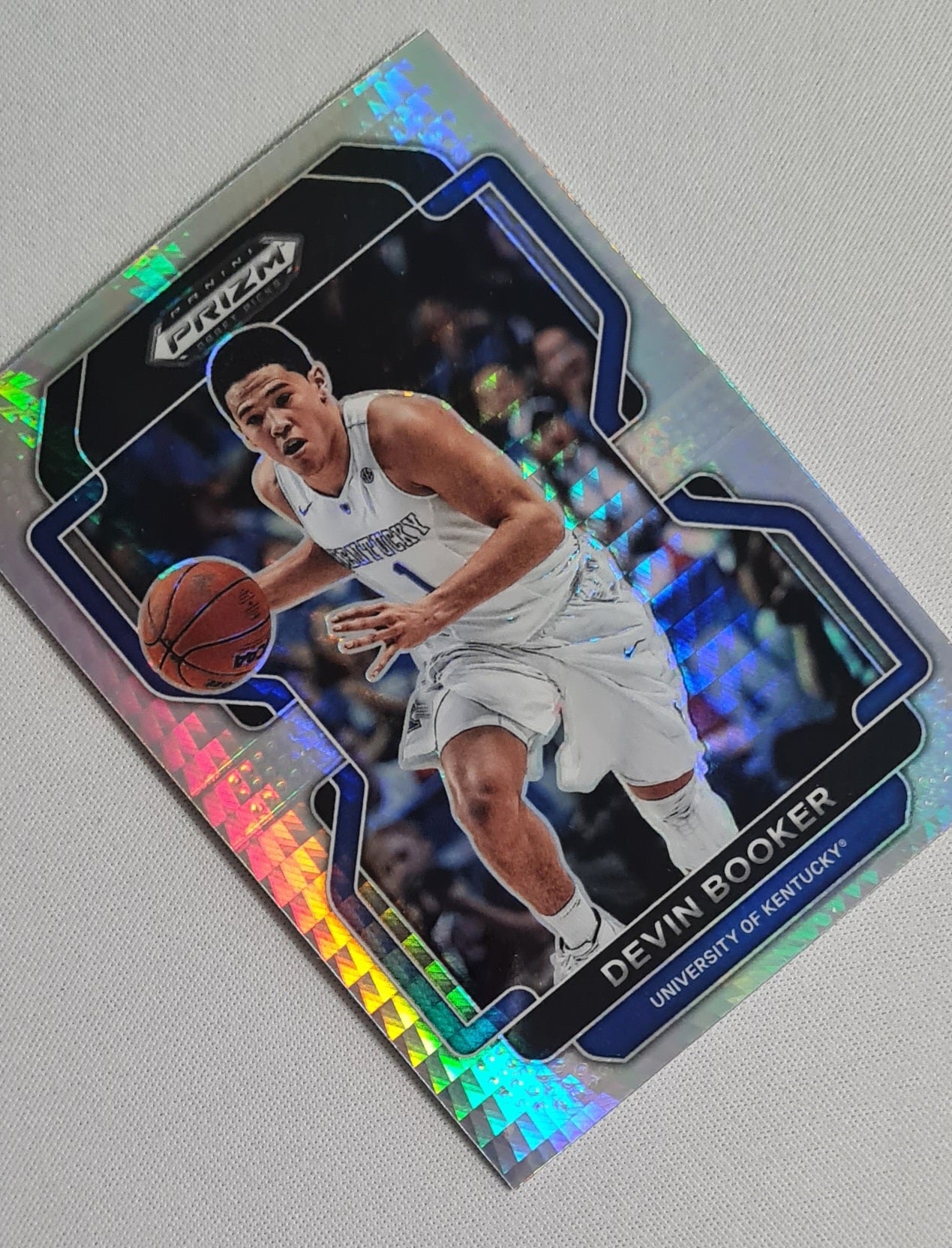 Devin Booker - 2022 Panini Prizm Draft Picks Hyper Prizm #13 Kentucky Wildcats