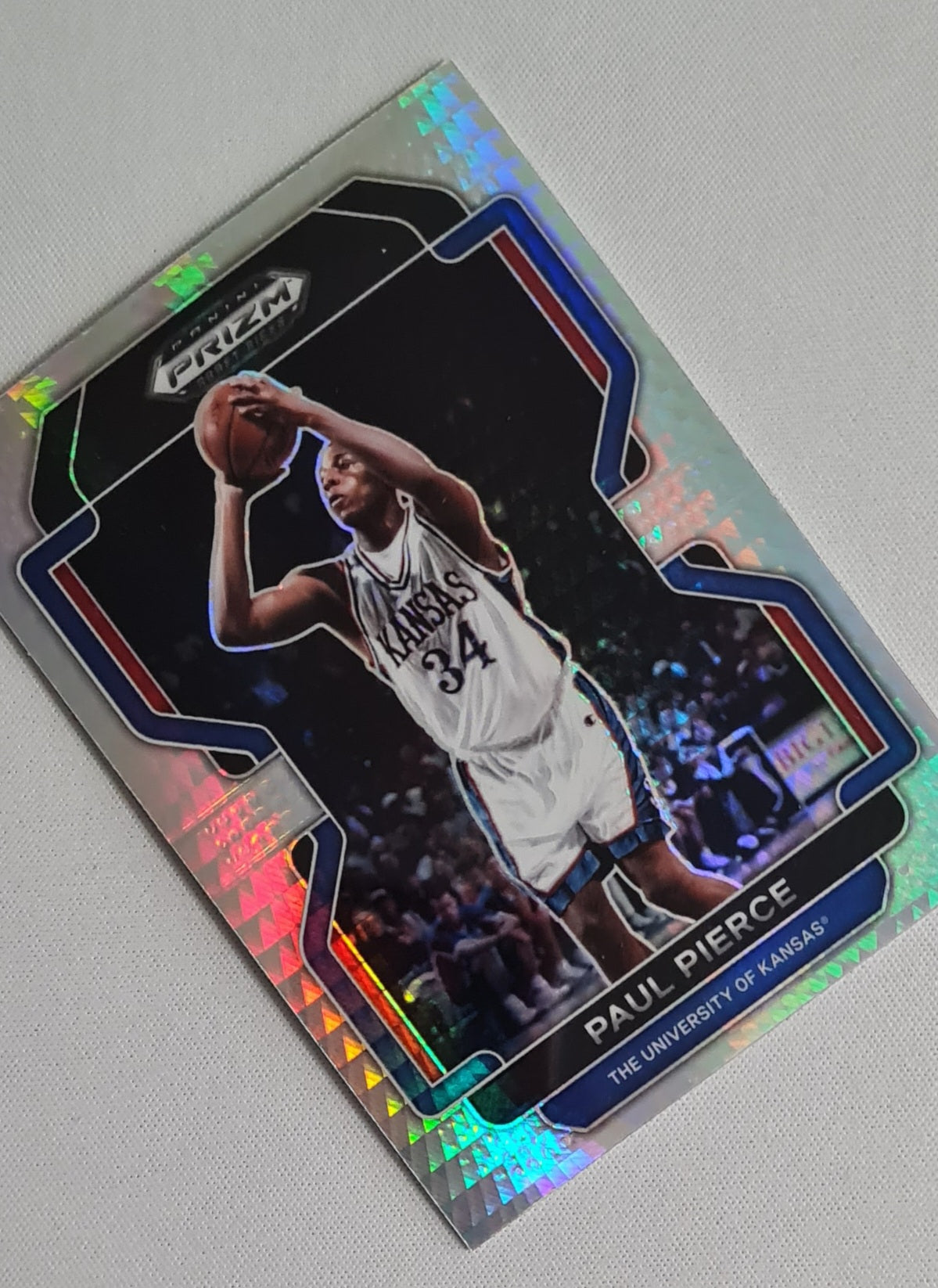 Paul Pierce - 2022 Panini Prizm Draft Picks Hyper Prizm #40 University of Kansas