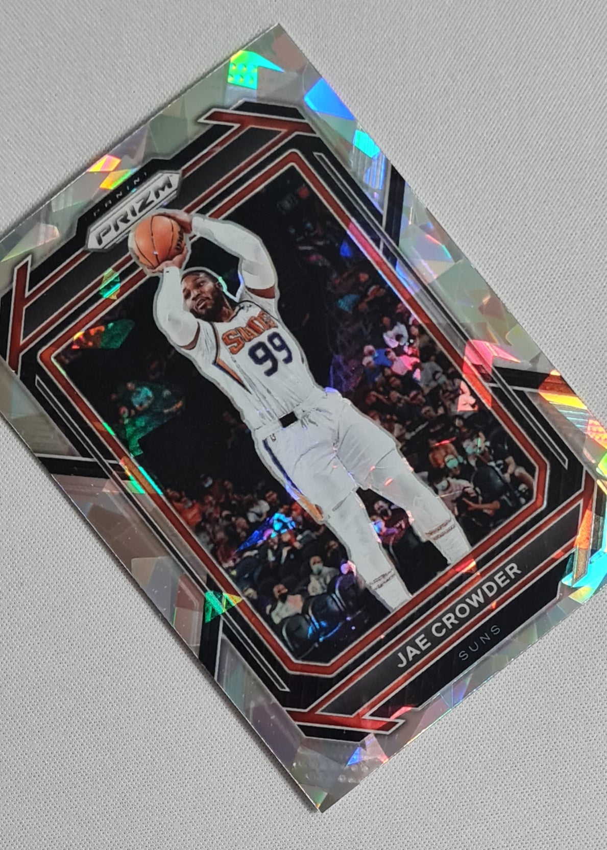 Jae Crowder - 2022 Panini Prizm Cracked Ice #127 Phoenix Suns