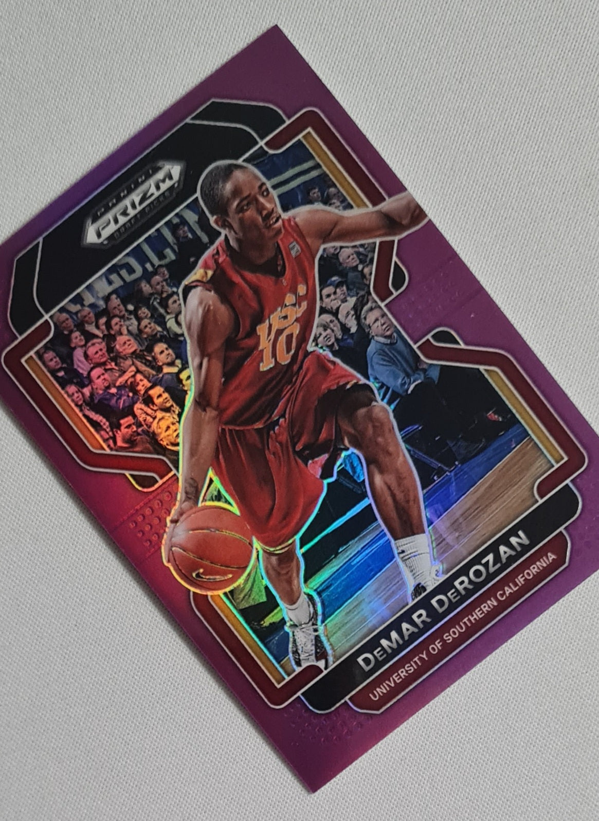 DeMar DeRozan - 2022 Panini Prizm Draft Picks /75 Purple #12 University of Southern California