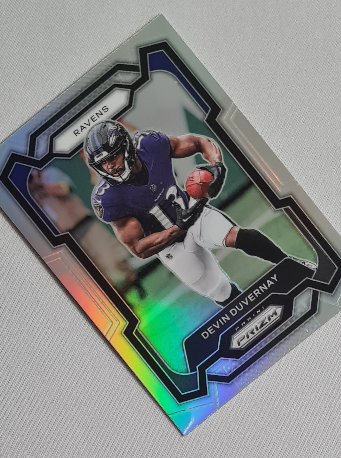 Devin Duvernay - 2023 Panini Prizm Silver #23 Baltimore Ravens