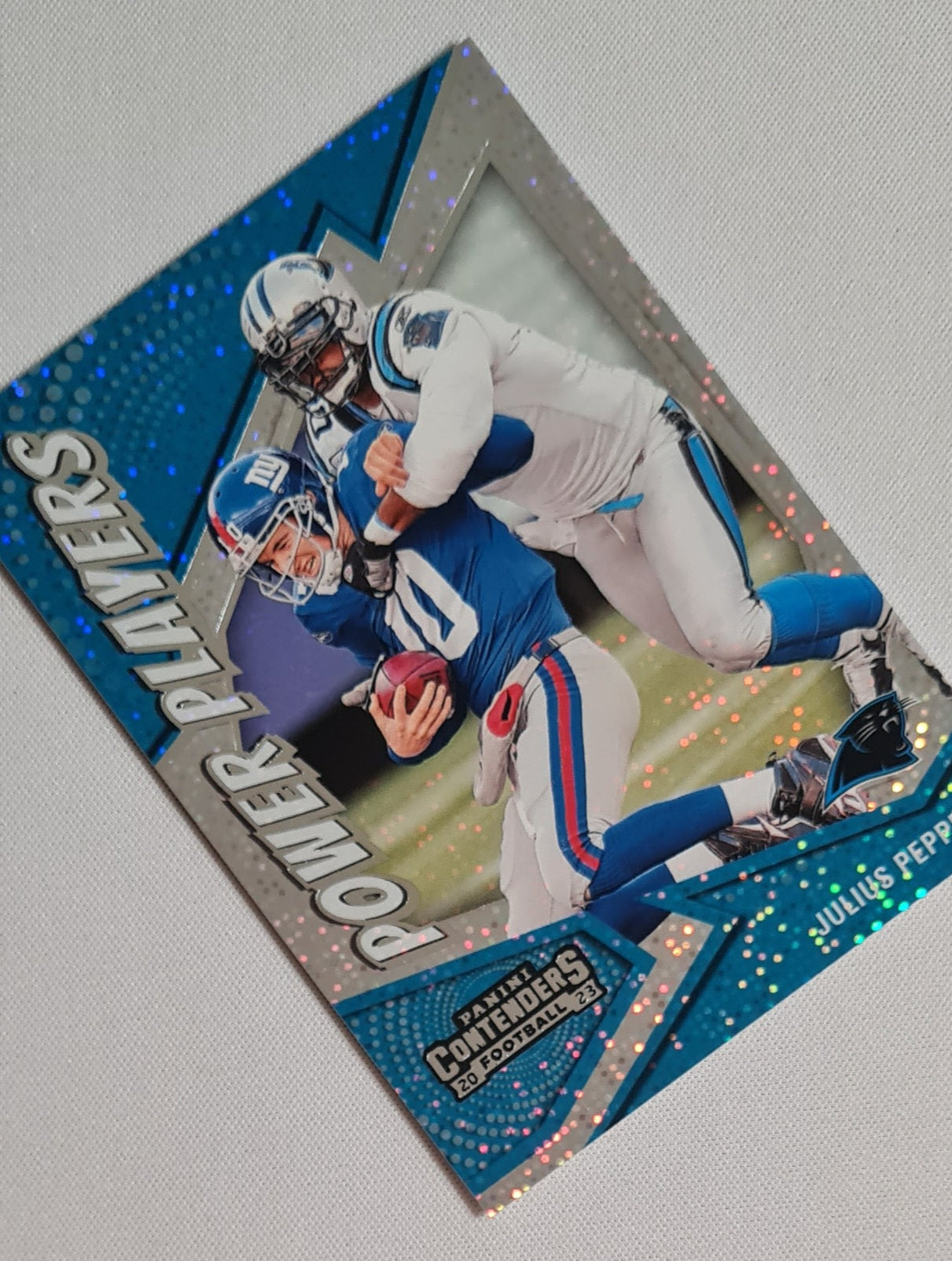 Julius Peppers - 2023 Panini Contenders Football #14 Power Players Carolina Panthers