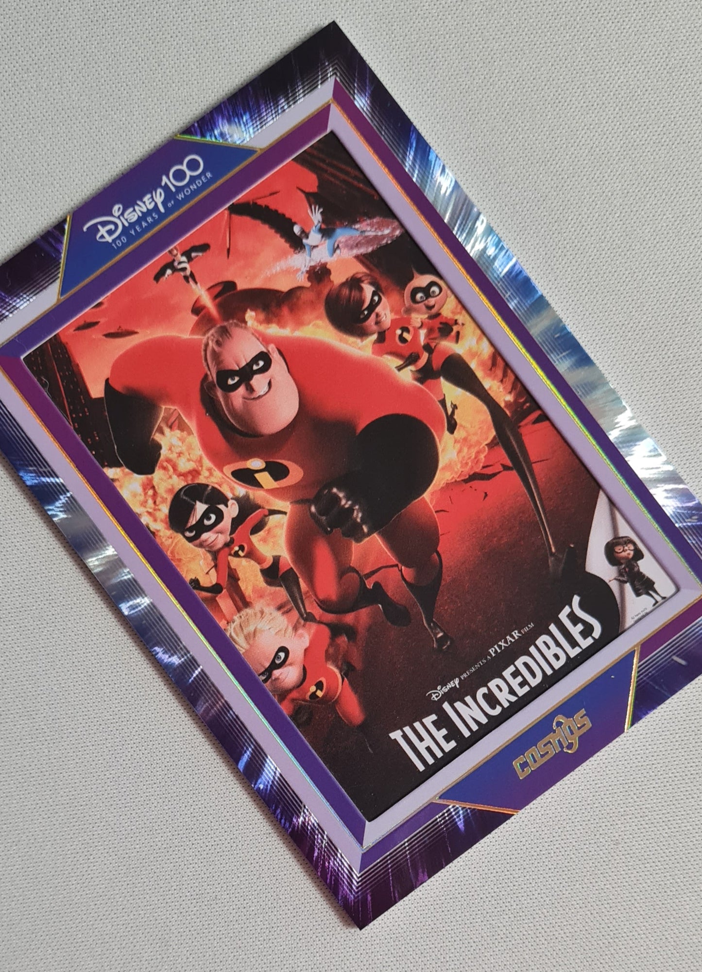 The Incredibles - 2023 Disney 100 Kakawow Cosmos #CDQ-HB-38 Purple Poster Card /288