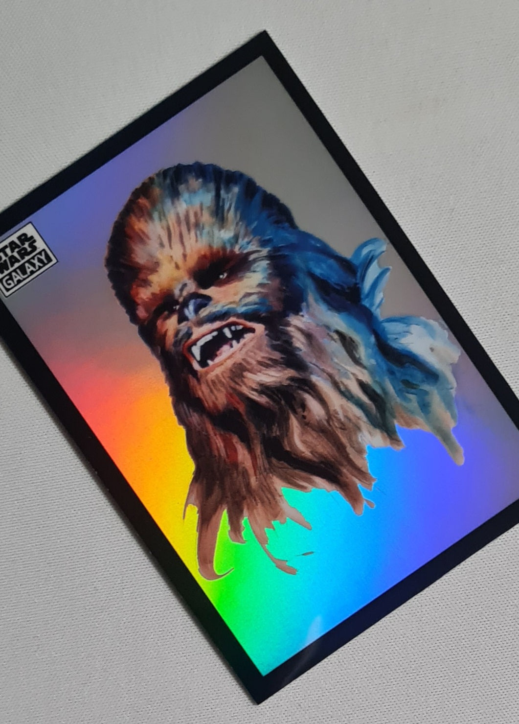 Chewbacca - Topps Star Wars Galaxy #5 Refractor