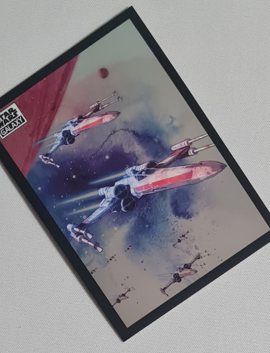 X-Wing - 2022 Topps Chrome Star Wars Galaxy #12 - X-Wing Starfighters
