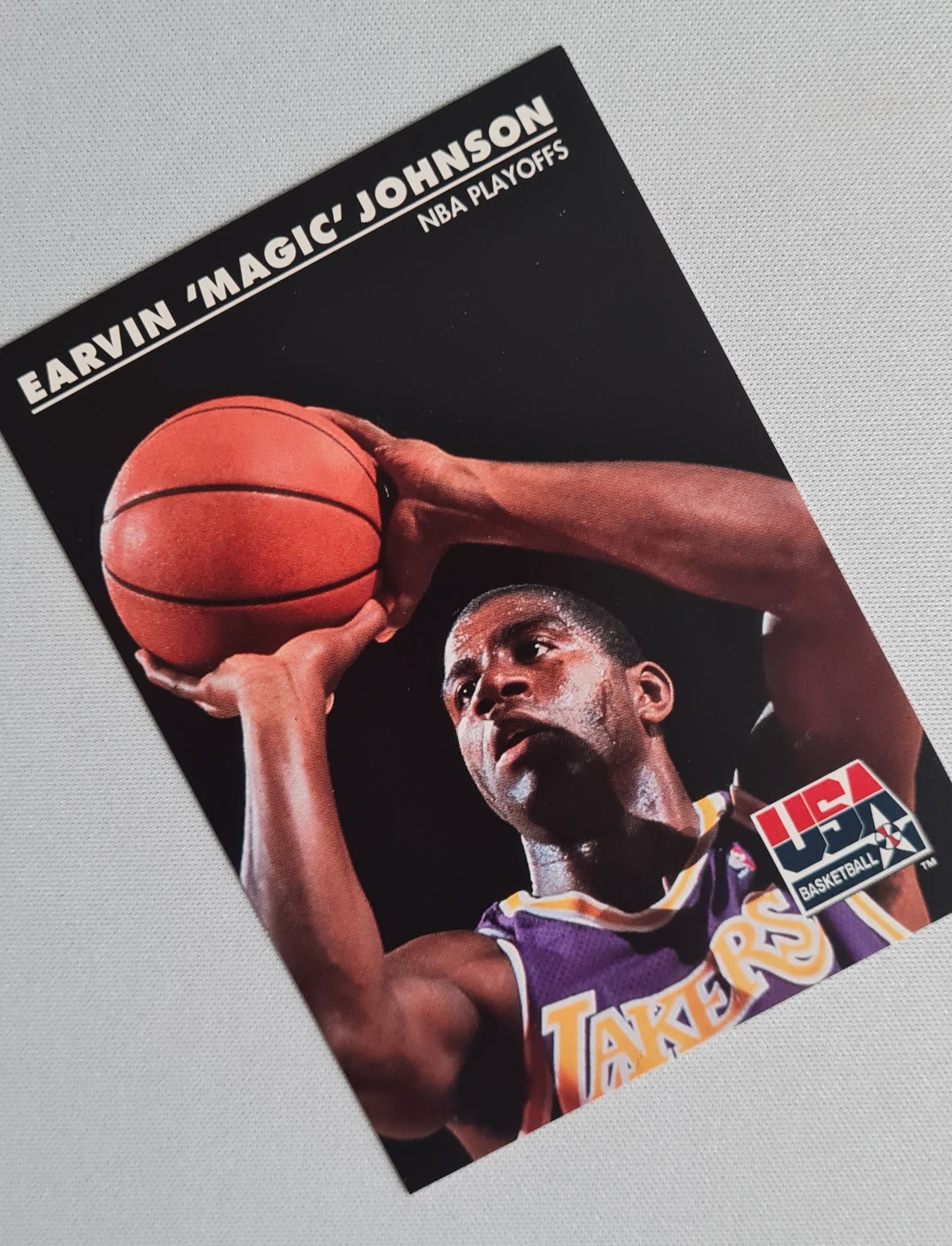 Earvin 'Magic' Johnson - 1992 SkyBox USA Basketball NBA Playoffs #33