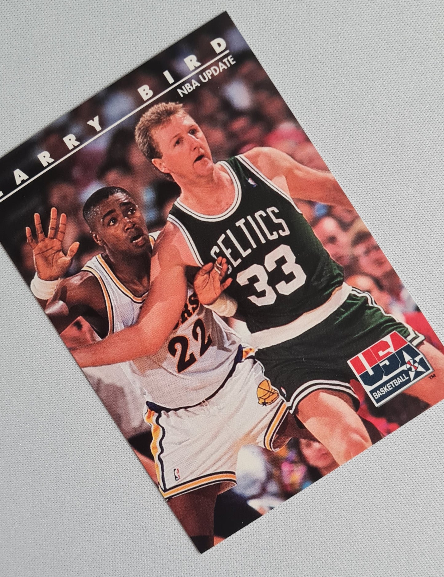 Larry Bird - 1992 SkyBox USA Basketball NBA Update #10