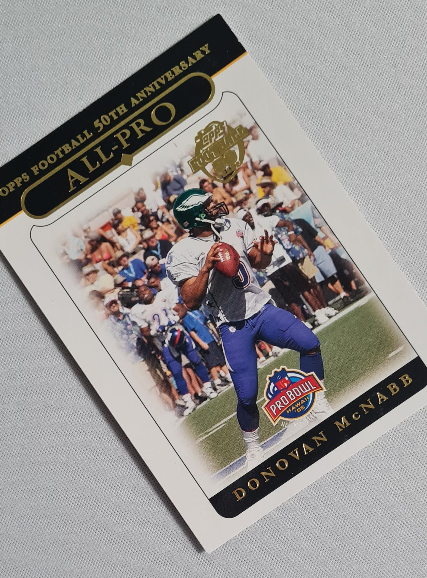 Donovan McNabb - 2005 Topps Football 50th Anniversary All Pro - NFL Eagles #353