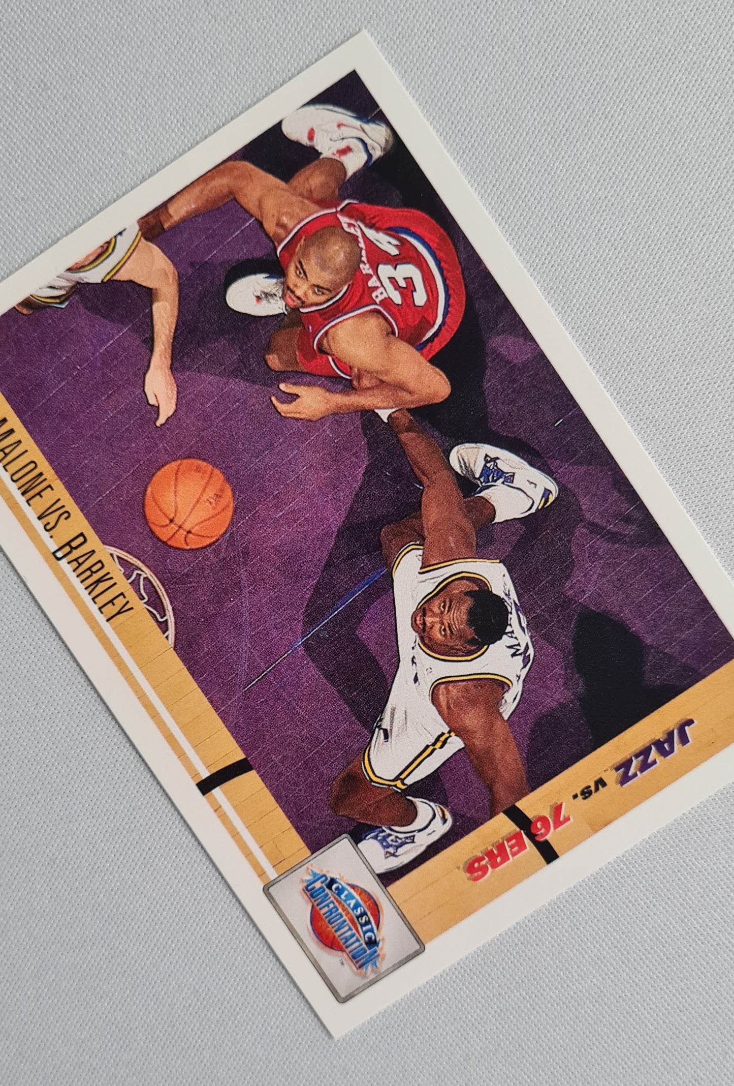 Malone & Barkley - 1991 Upper Deck "Classic Confrontation" NBA #31
