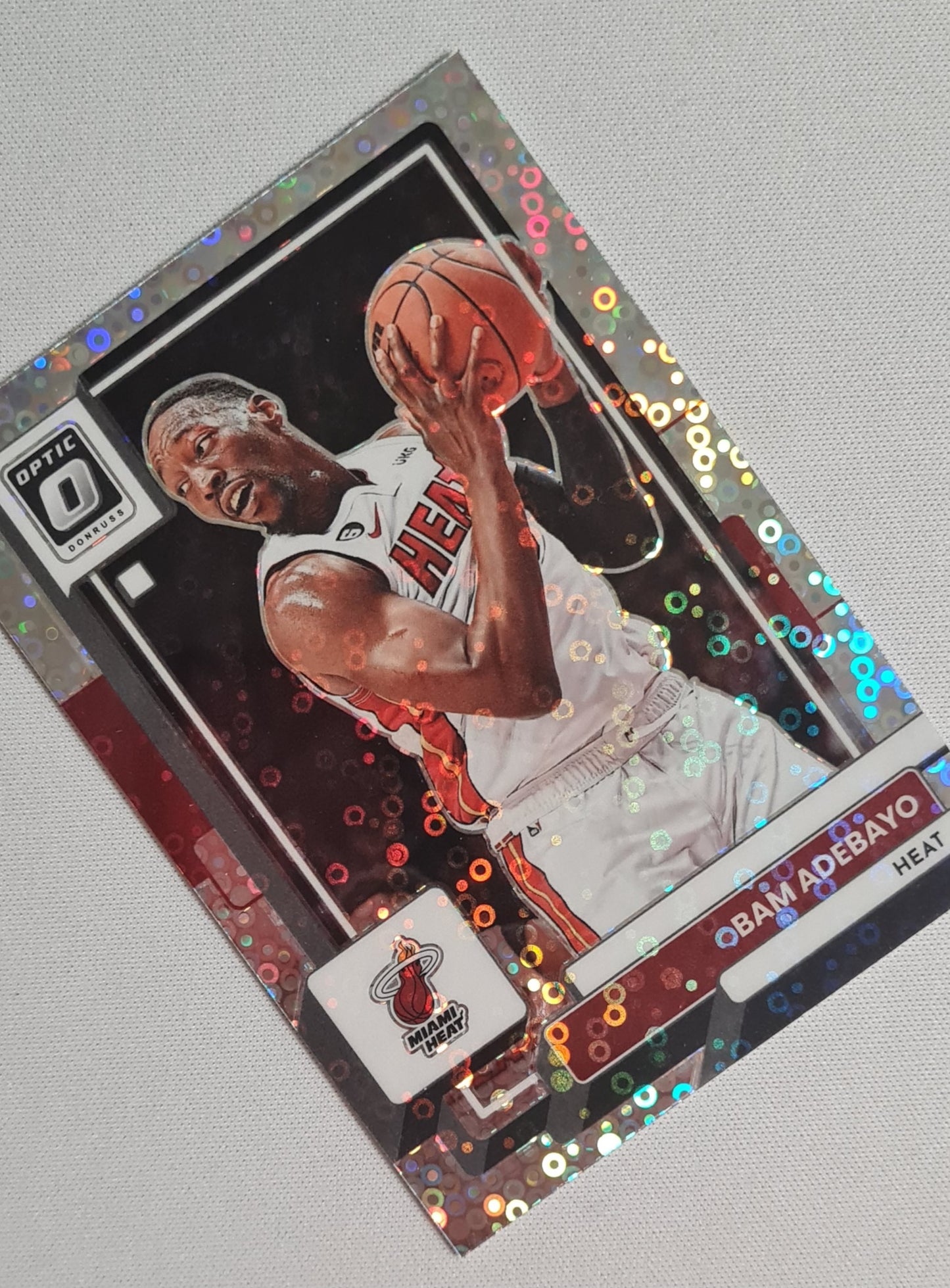 Bam Adebayo - 2022/23 Panini #174 Donruss Optic Disco Sparkles