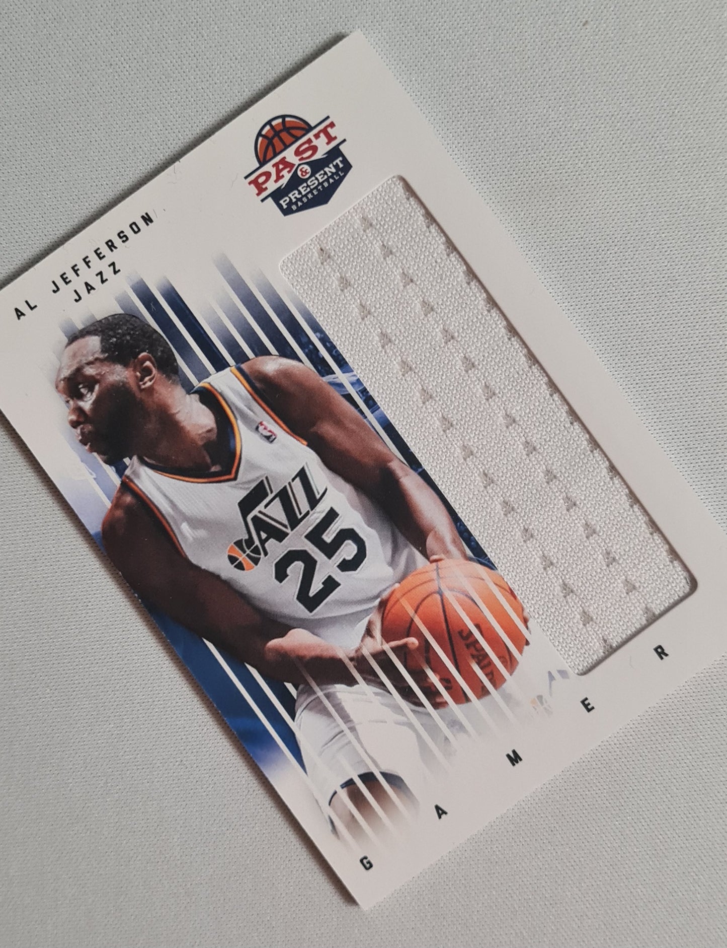 Al Jefferson - 2012 Panini #2 Past & Present Gamers Patch
