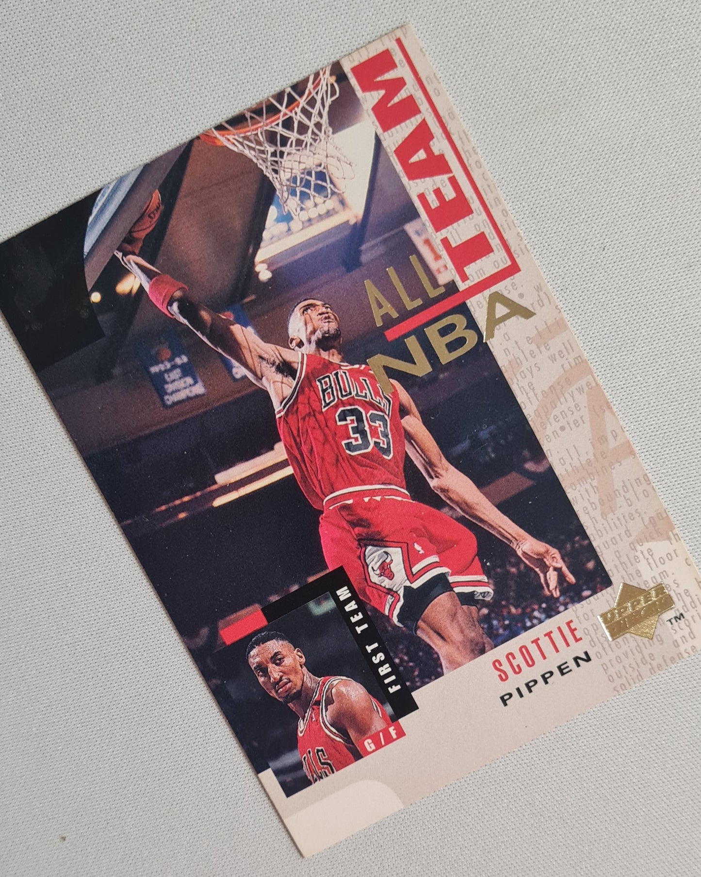 Scottie Pippen - 1994 Upper Deck #11 All Team NBA