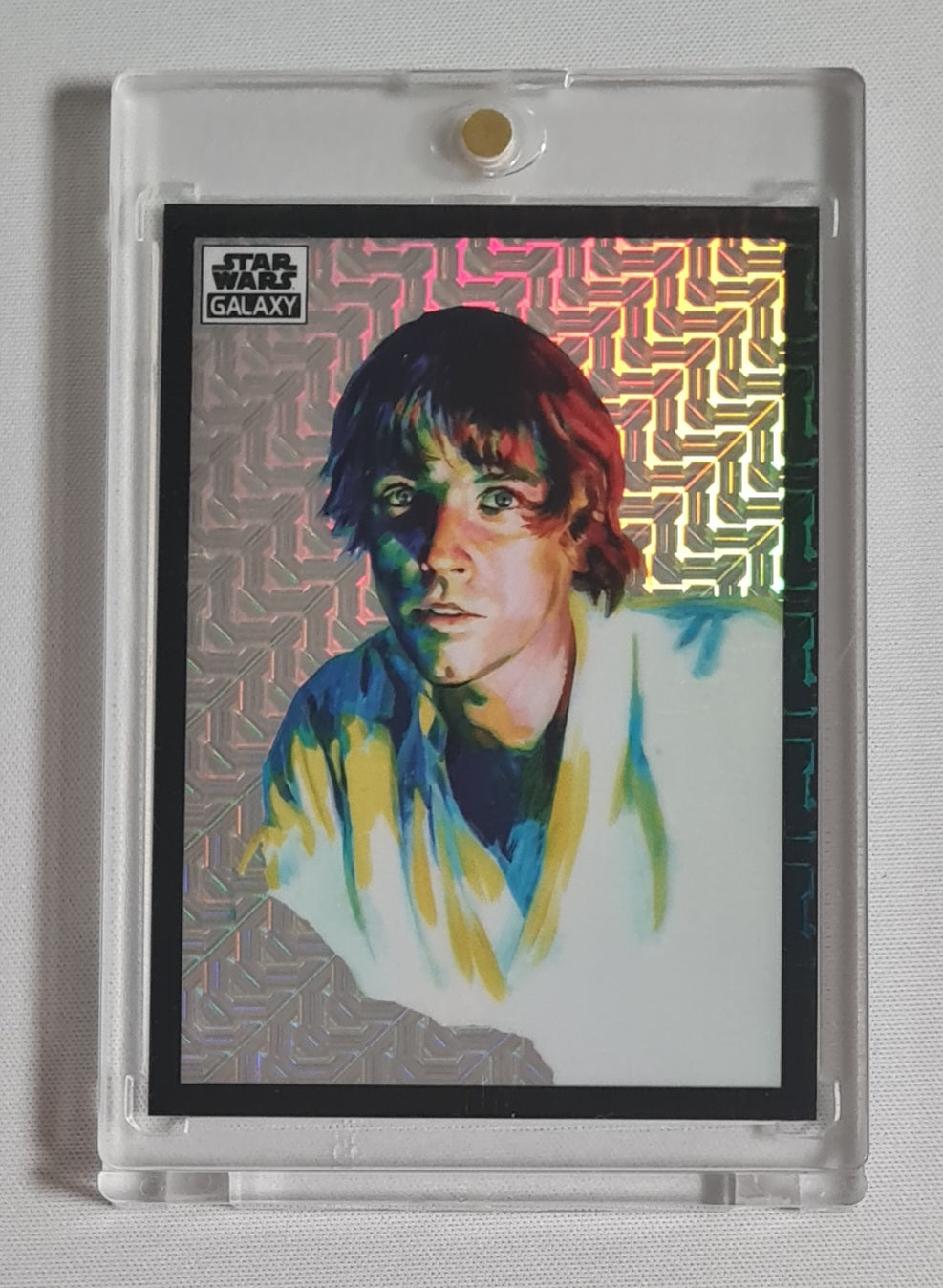 Luke Skywalker - 2022 Topps Chrome Star Wars Galaxy #1 Mojo Refractor /50