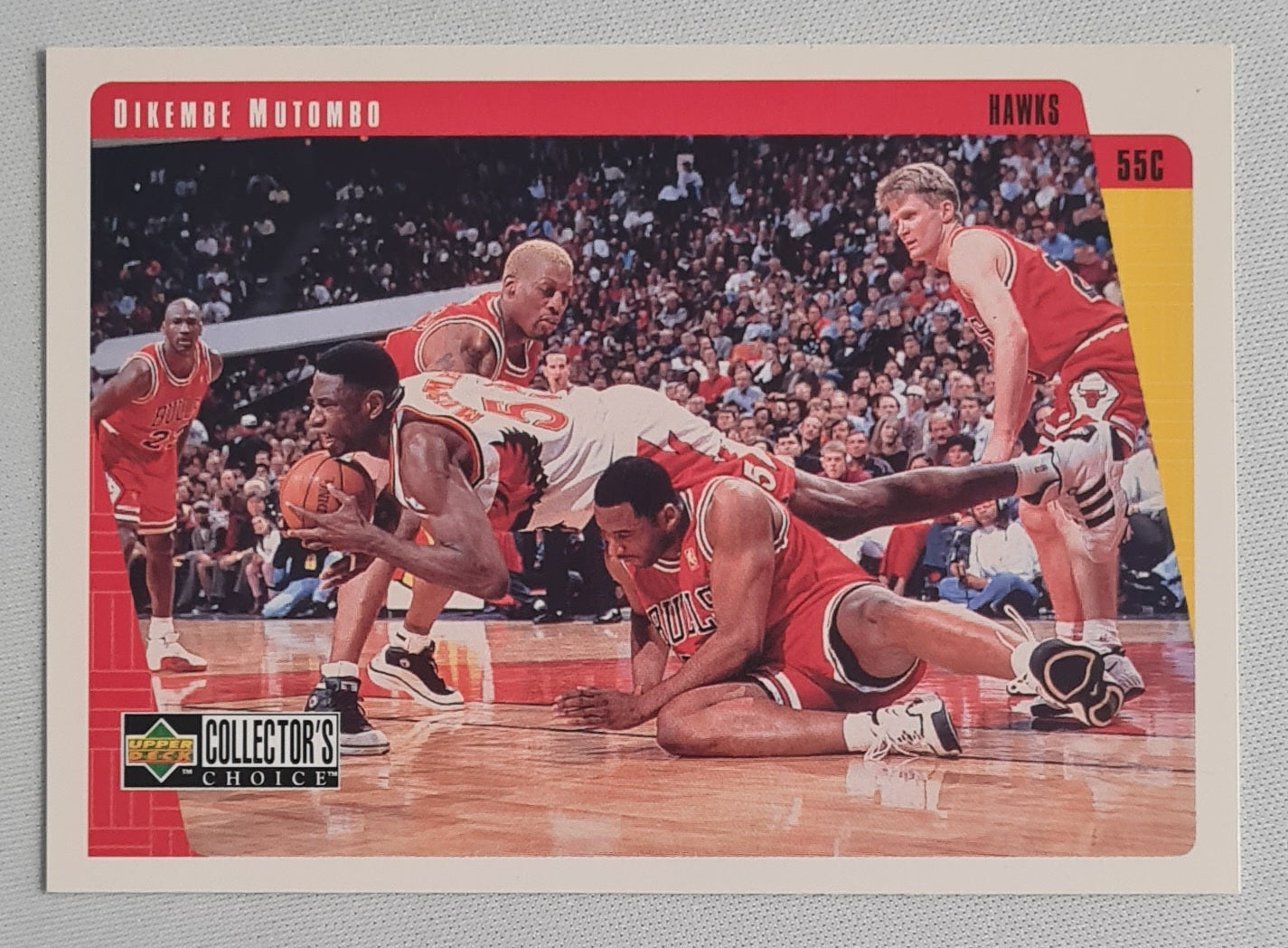 Dikembe Mutombo - 1996 Upper Deck Collector's Choice Atlanta Hawks #2