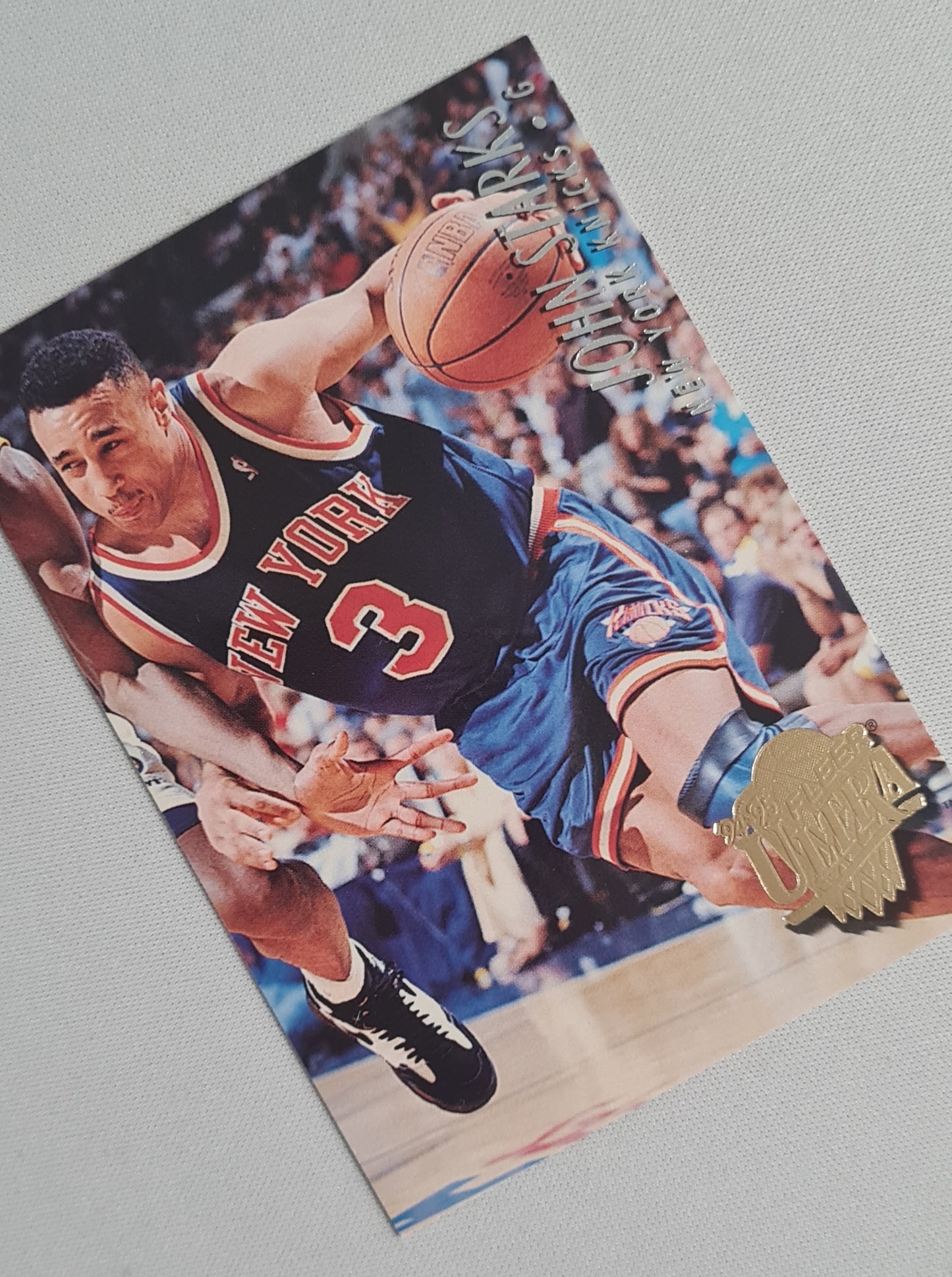John Starks - 1994 Fleer New York Knicks #130