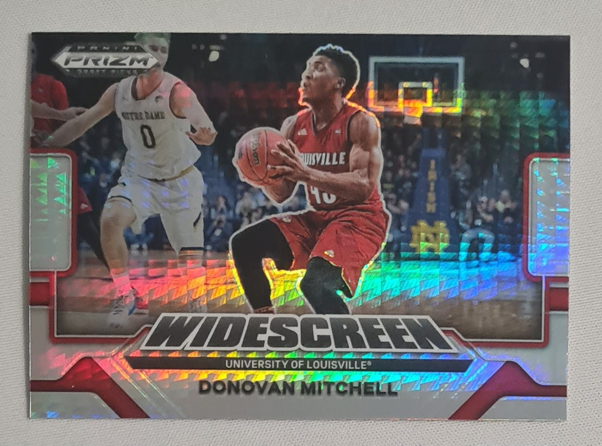 Donovan Mitchell - 2022 Panini Prizm Draft Picks Silver Chrome Widescreen #WS-DM