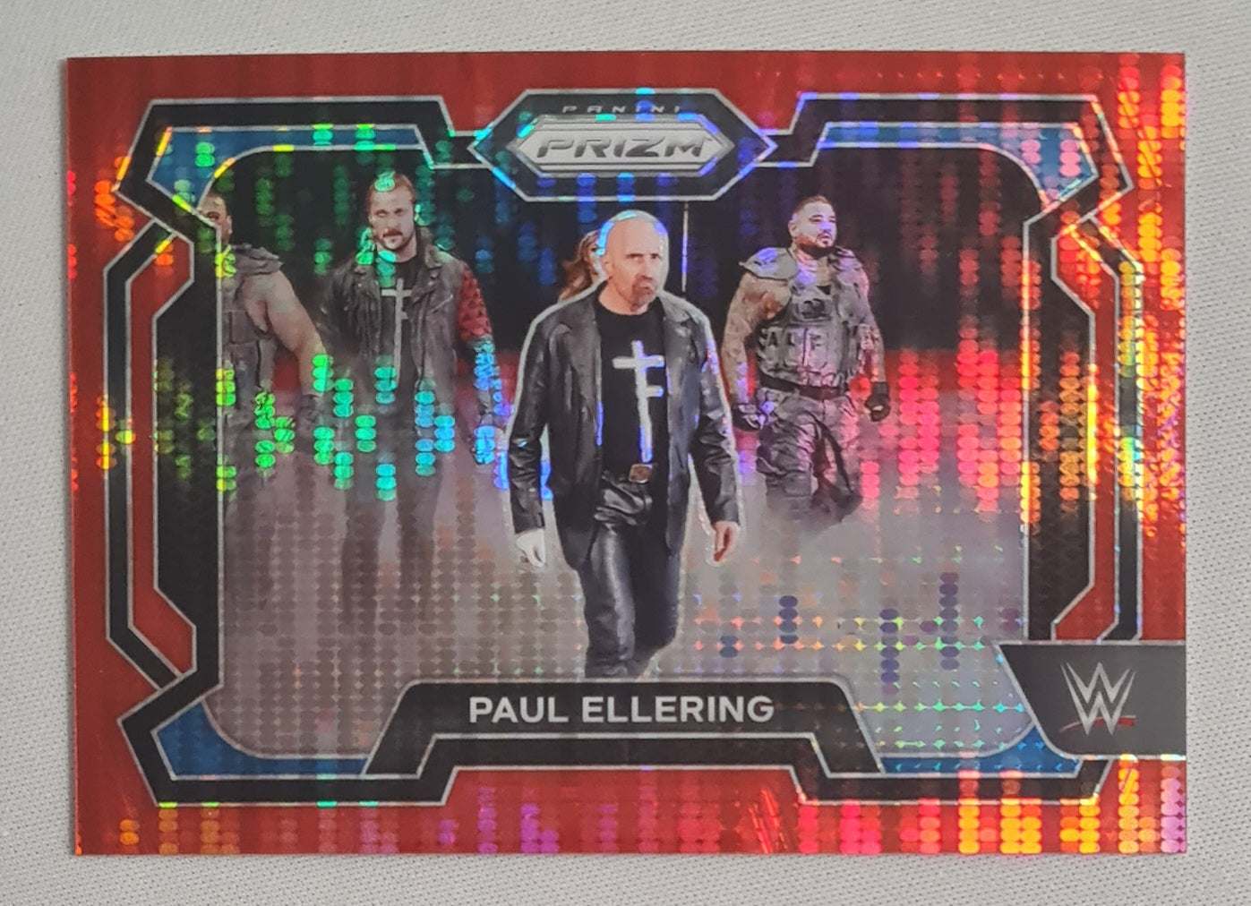 Paul Ellering - 2024 Panini Red Prizm WWE /399 #95