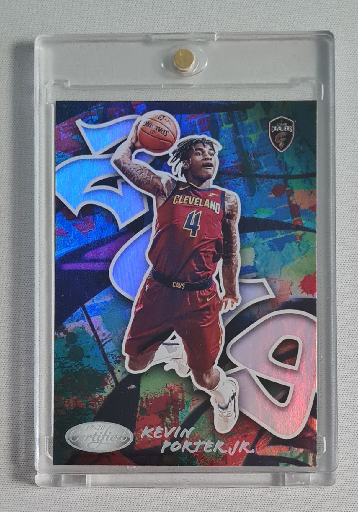 Kevin Porter Jr. - 2019 Panini Certified Graffiti Basketball NBA Cavaliers #17 (RC) Holo