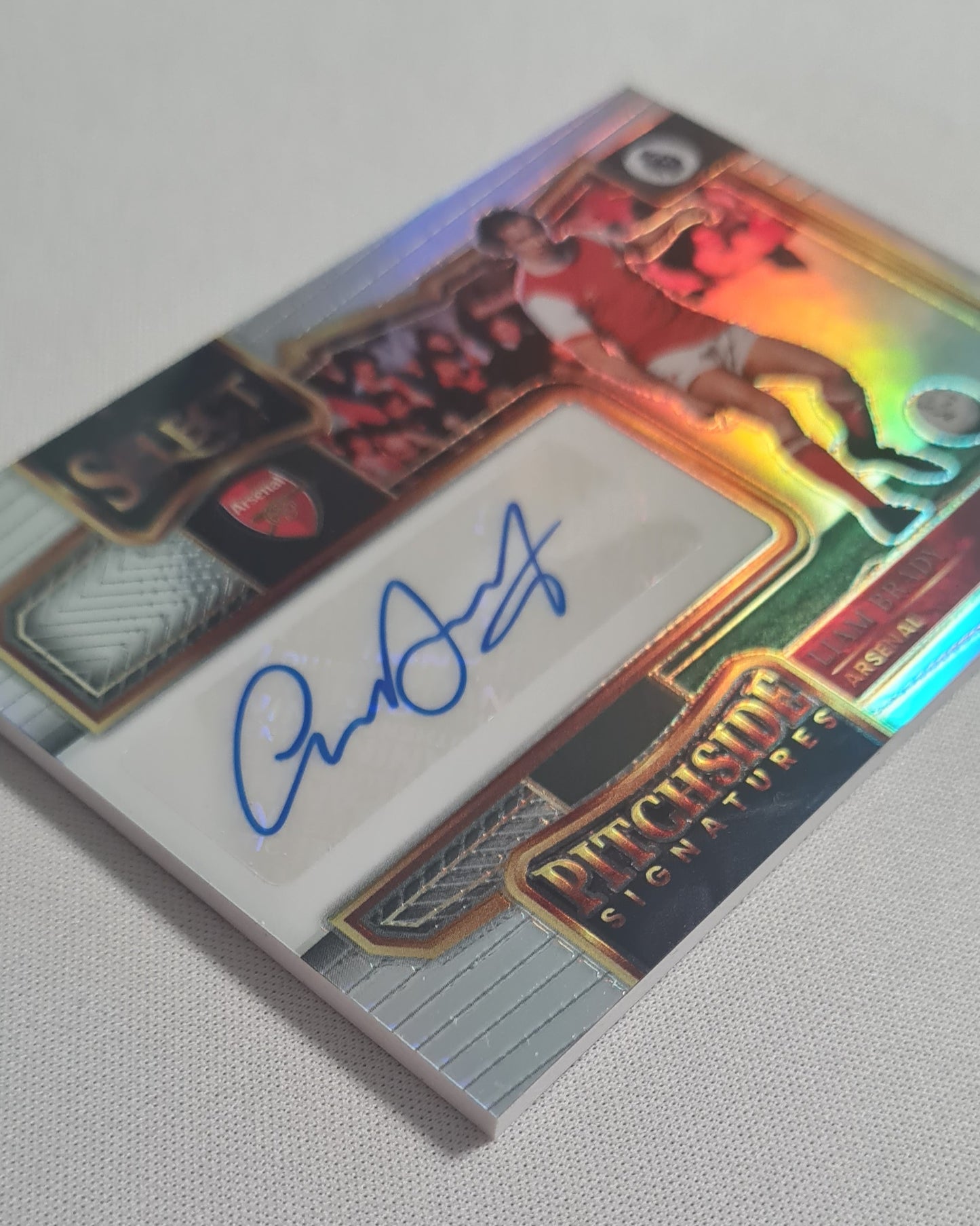 Liam Brady - 2022/23 Panini Select Premier League Soccer Arsenal #PS-LBR /Autograph