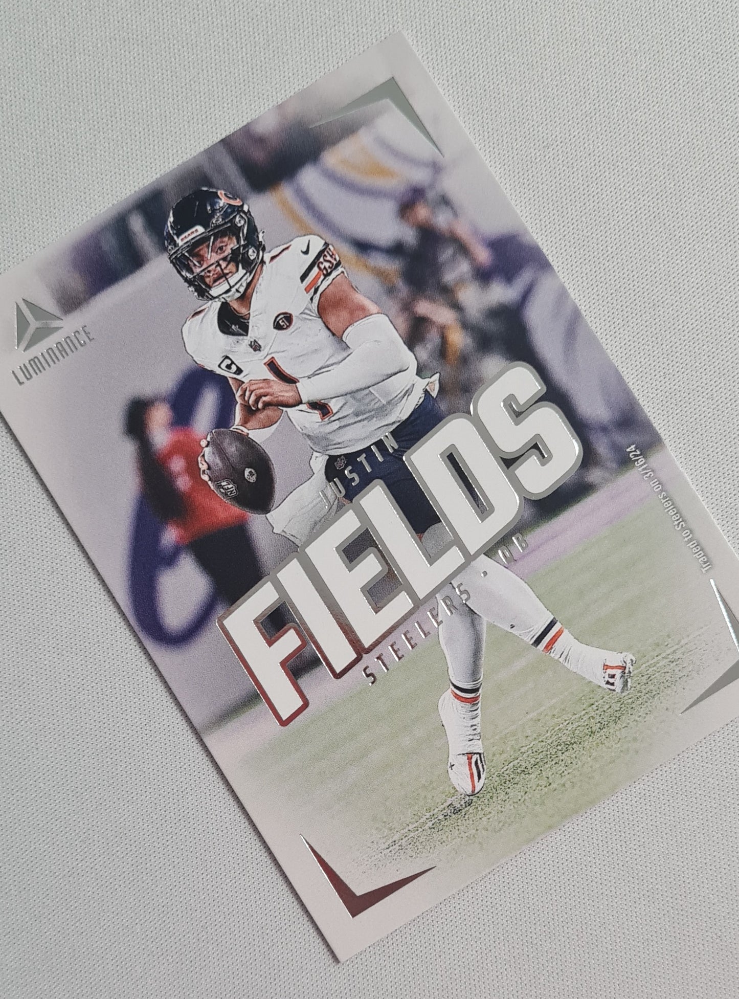 Justin Fields - 2024 Panini Luminance #10 Pittsburgh Steelers