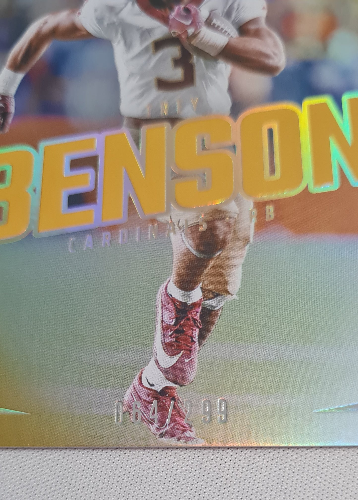 Trey Benson - 2024 Panini Luminance Gold /299 #147 Arizona Cardinals