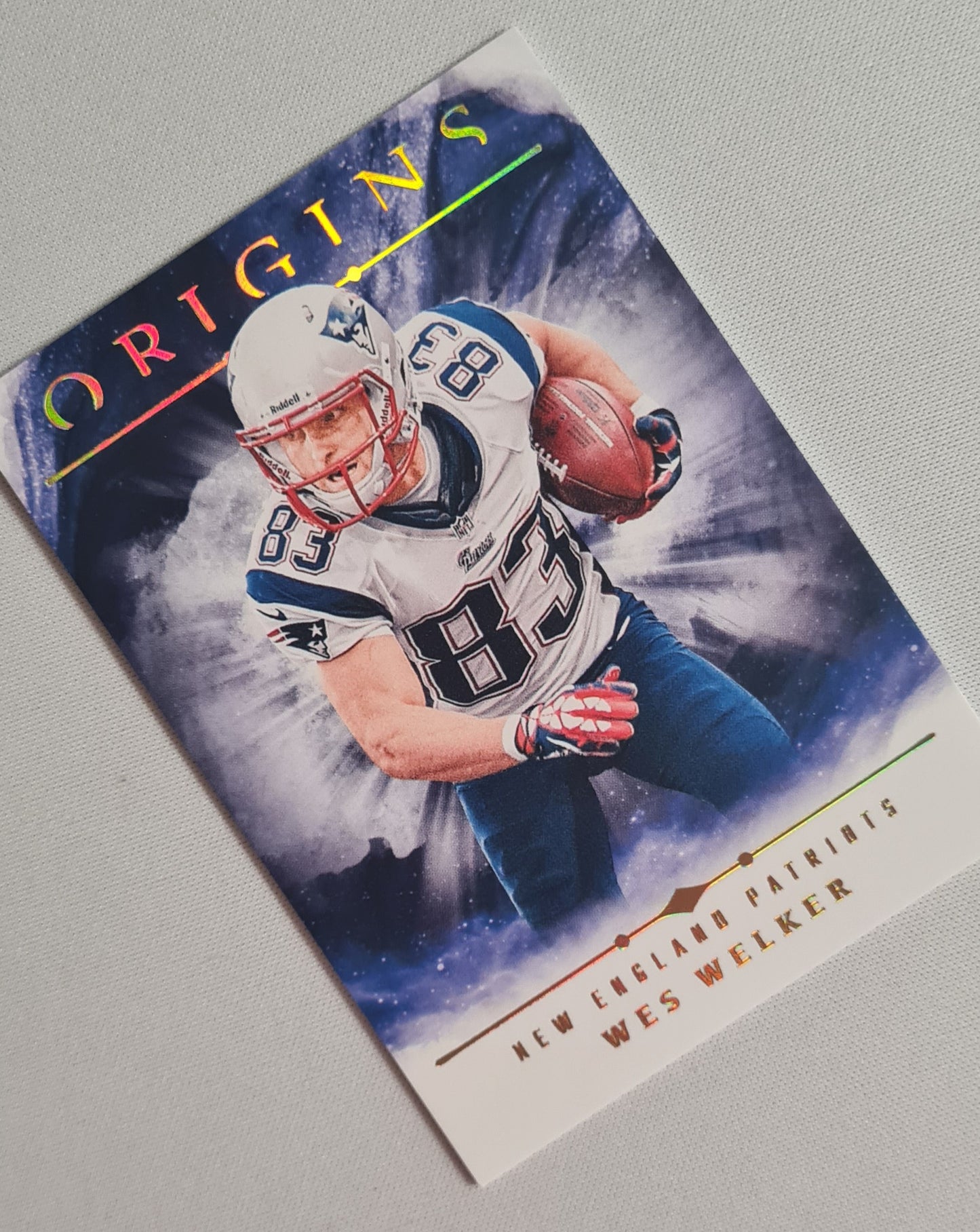 Wes Welker - 2024 Panini Origins Football NFL Patriots #49