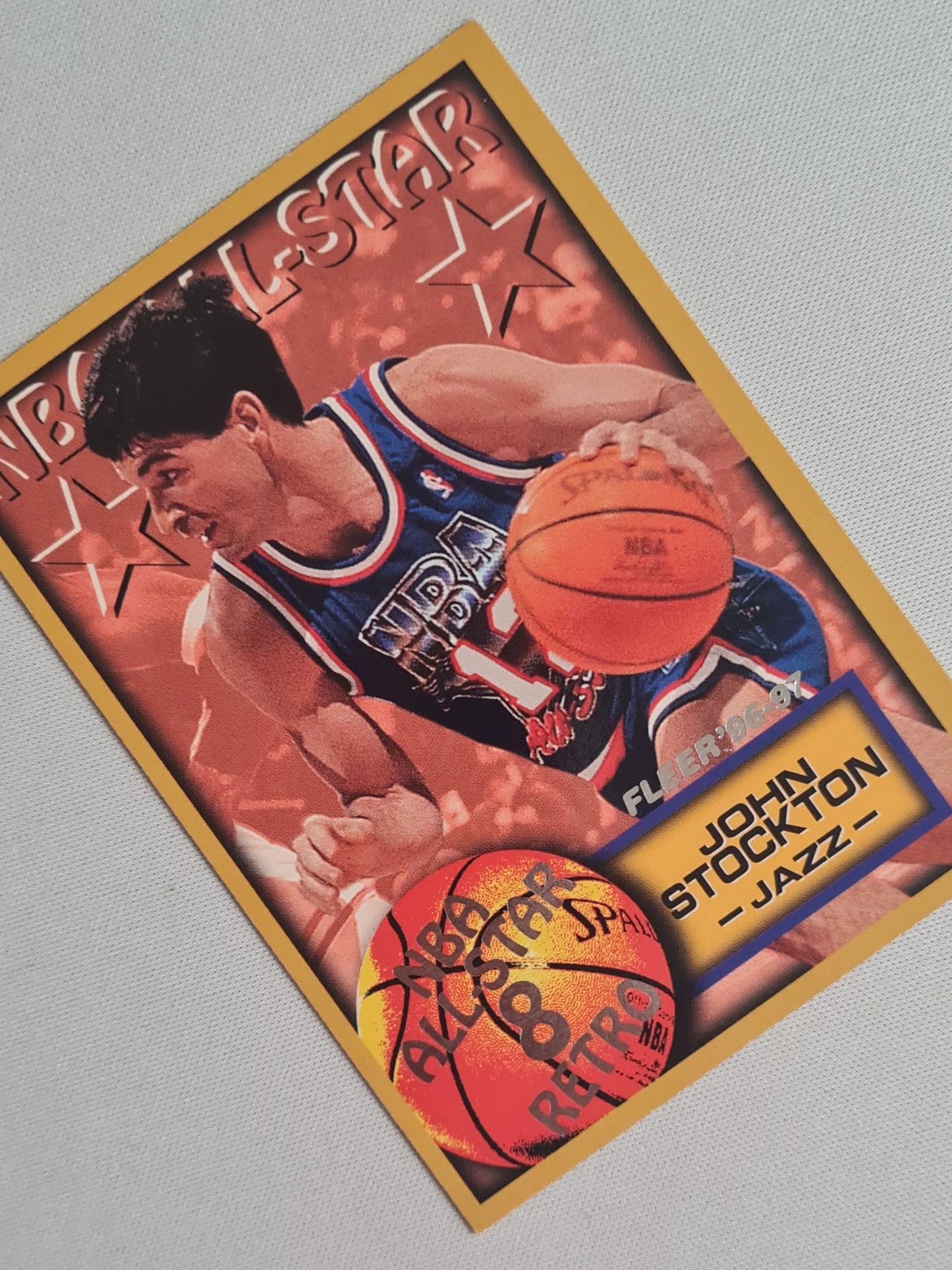 John Stockton - 1997 Fleer/SkyBox NBA Baseketball All Star Game - Jazz - #315