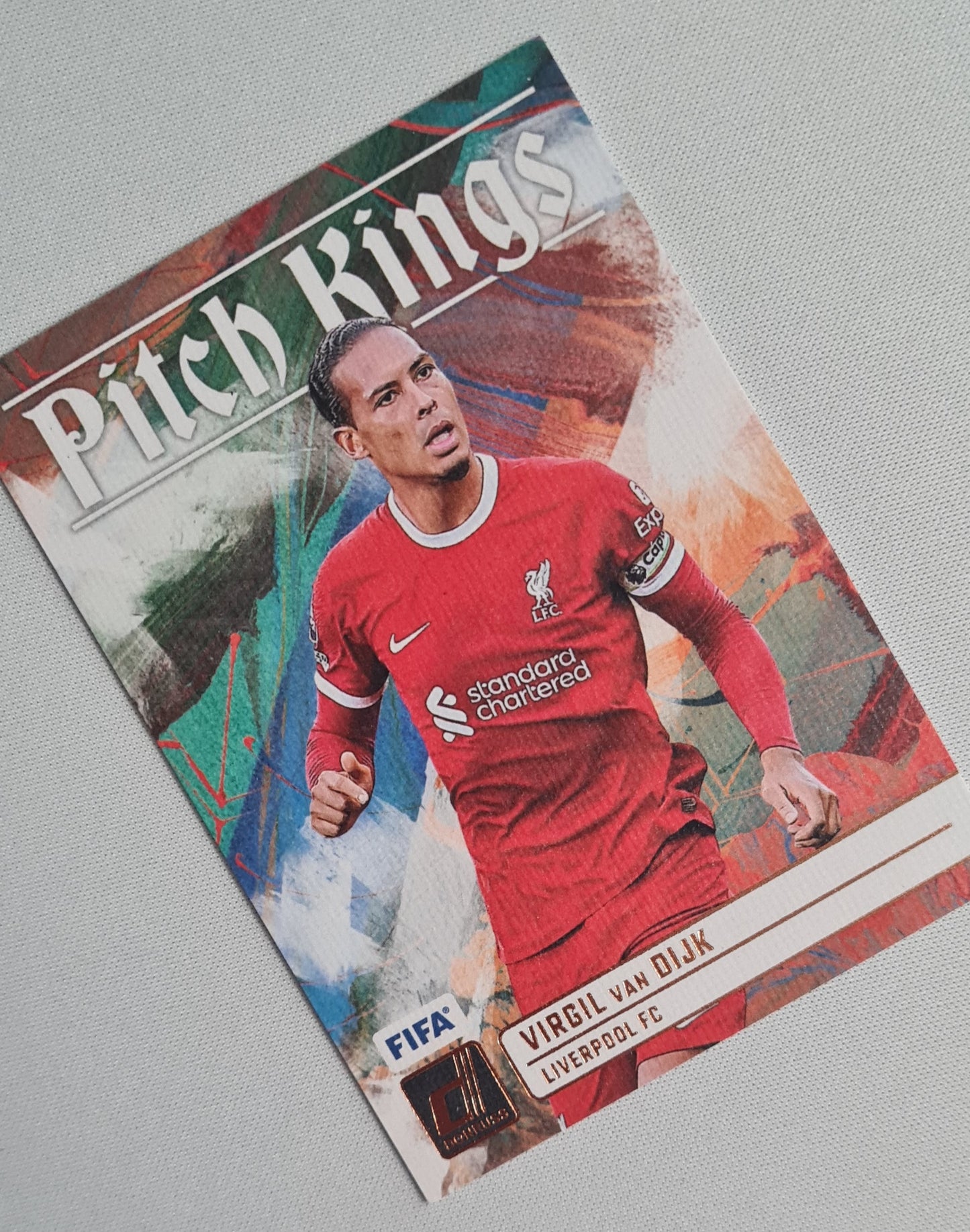 Virgil van Dijk - 2023/24 Panini Donruss Soccer Rookie Kings - Liverpool #10
