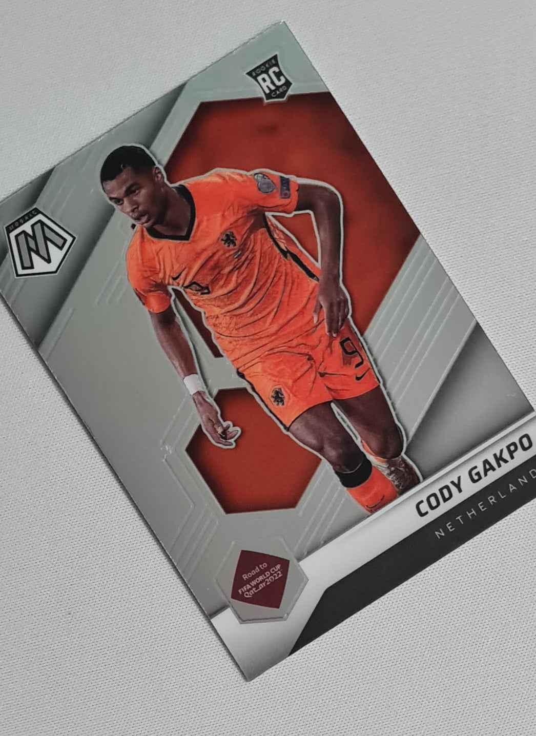 Cody Gakpo - 2021/22 Panini Mosaic FIF Road to World Cup (Team Netherlands) #177 (RC)