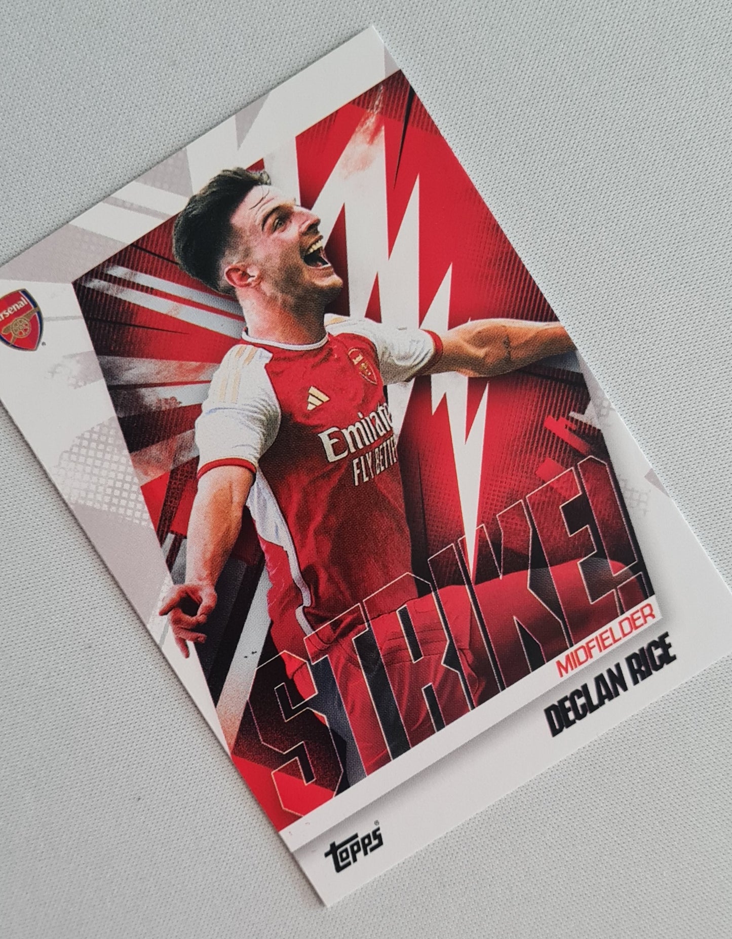 Declan Rice - 2024 Topps Arsenal Strike! #41