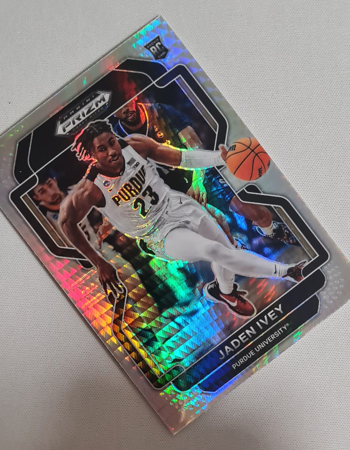 Jaden Ivey - 2022 Panini Prizm Draft Picks Purdue University #53 Hyper Prizm