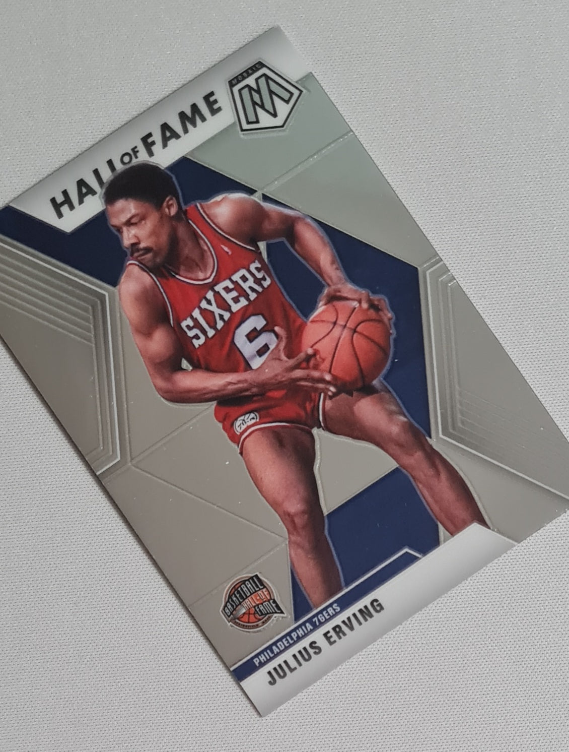 Julius Erving - 2019/20 Panini Mosaic Basketball Hall of Fame - NBA 76ers #288