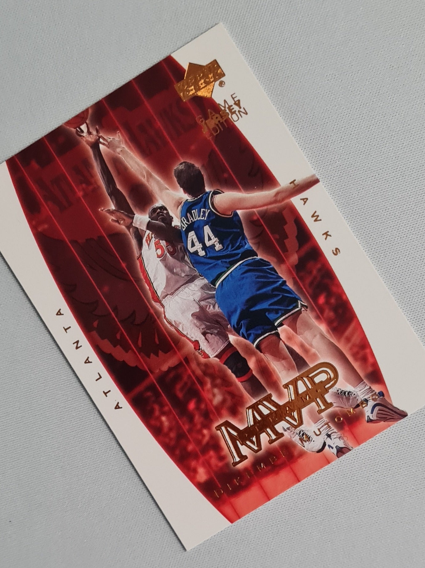 Dikembe Mutombo - 2001 Upper Deck Game Jersey Edition MVP Team #391