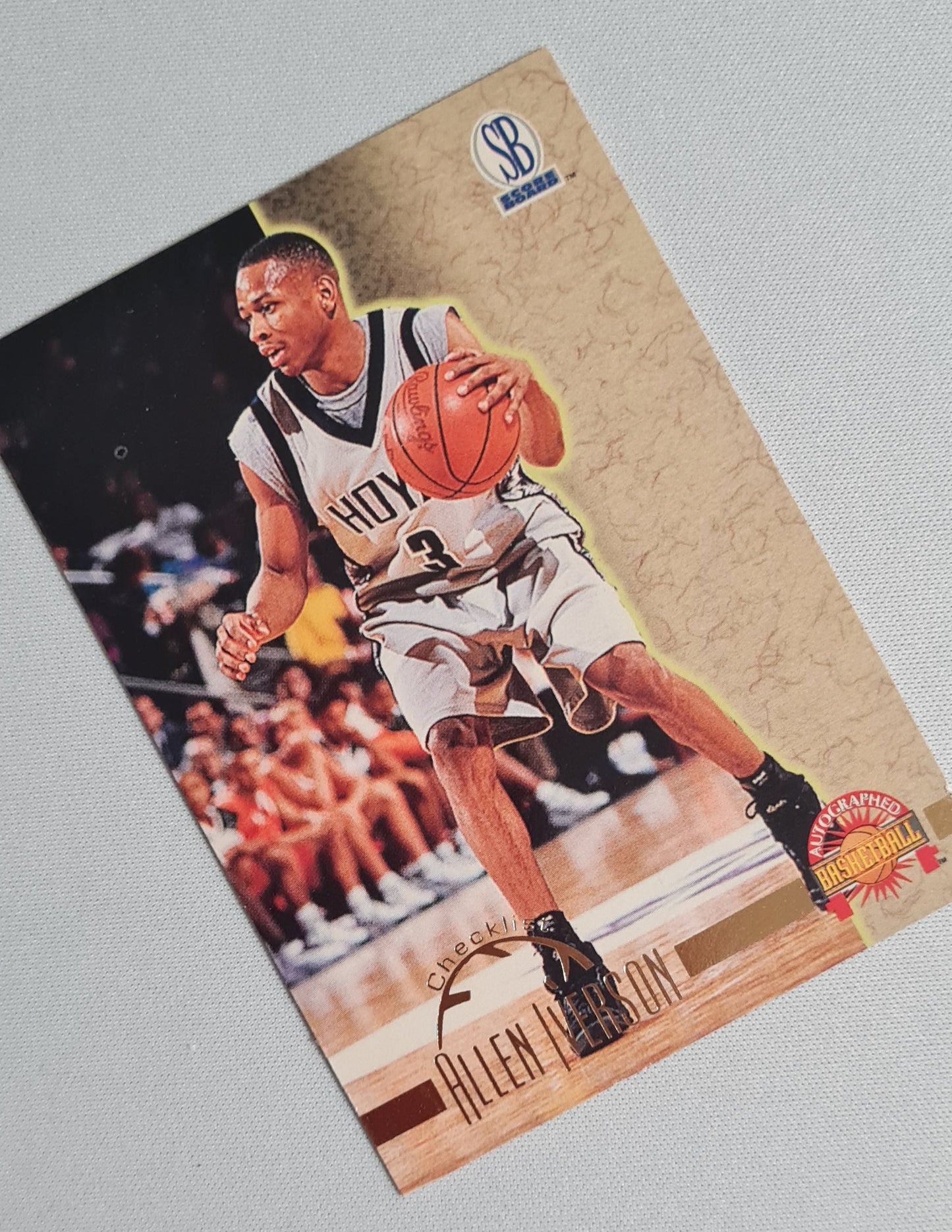 Allen Iverson - 1996 The Score - Score Board - Checklist #50
