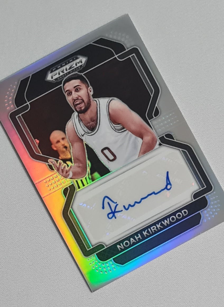 Noah Kirkwood - 2022 Panini Prizm Draft Picks Basketball #DP-NKI /Auto Prizm Refractor