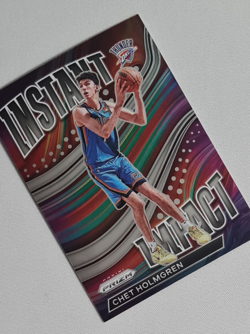 Chet Holmgren - 2022/23 Panini Prizm Basketball Instant Impact - Oklahoma City Thunder #2